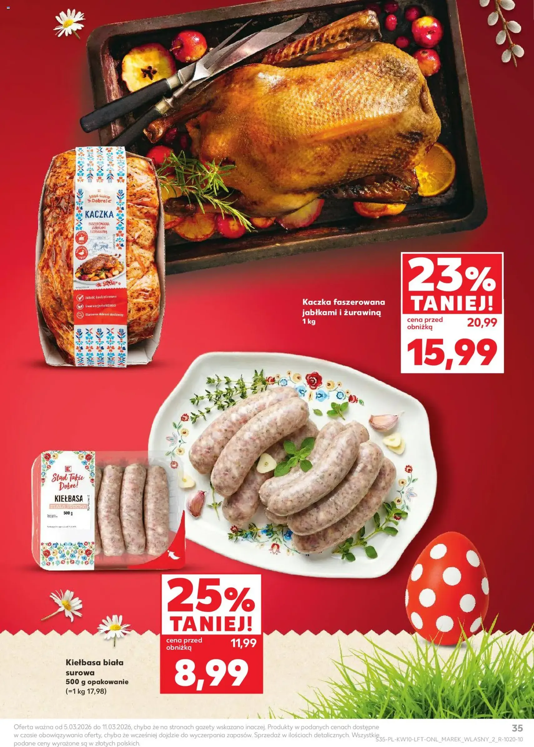 Kaufland gazetka - ważny gazetka od 05.03.2026 strona 35 z 58