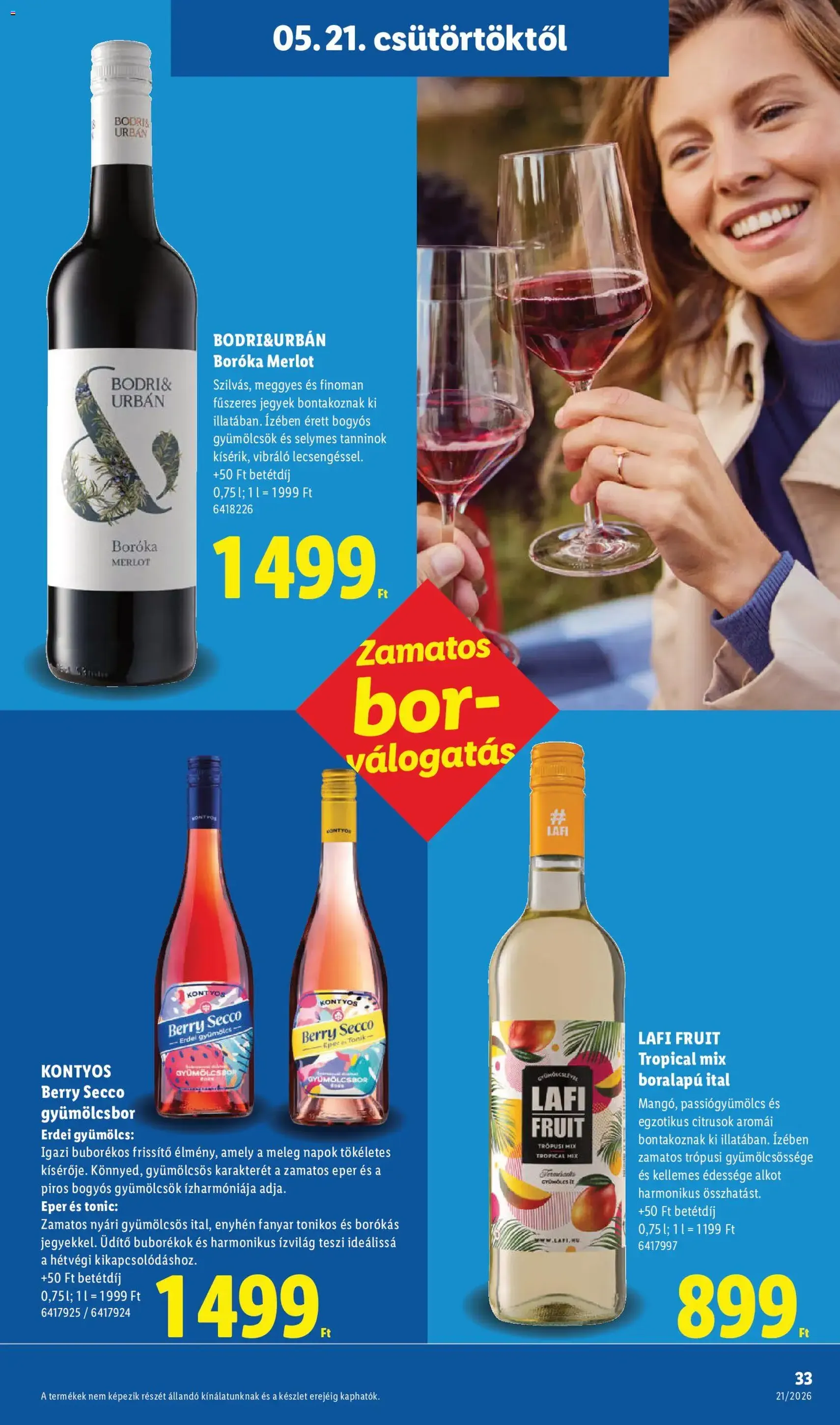 Lidl akciós újság - 2026.05.21. érvényes szórólap 33 oldal 84 oldalból