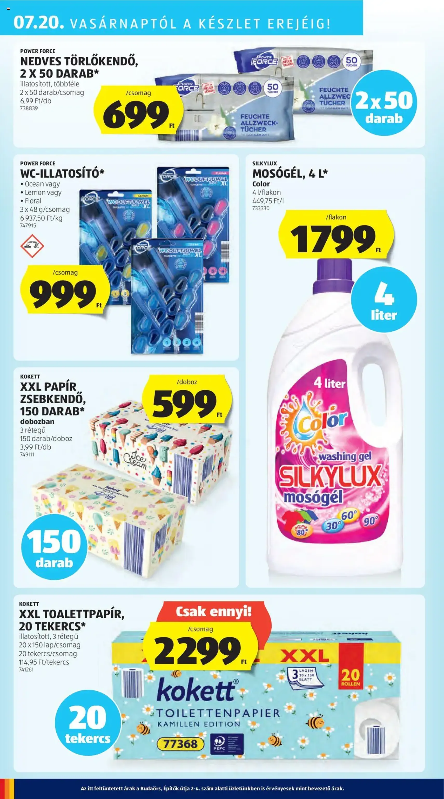 Aldi Akciós újság - 2025.07.17. érvényes szórólap 48 oldal 56 oldalból Aldi Akciós újság - 2025.07.17. érvényes szórólap 48 oldal 56 oldalból