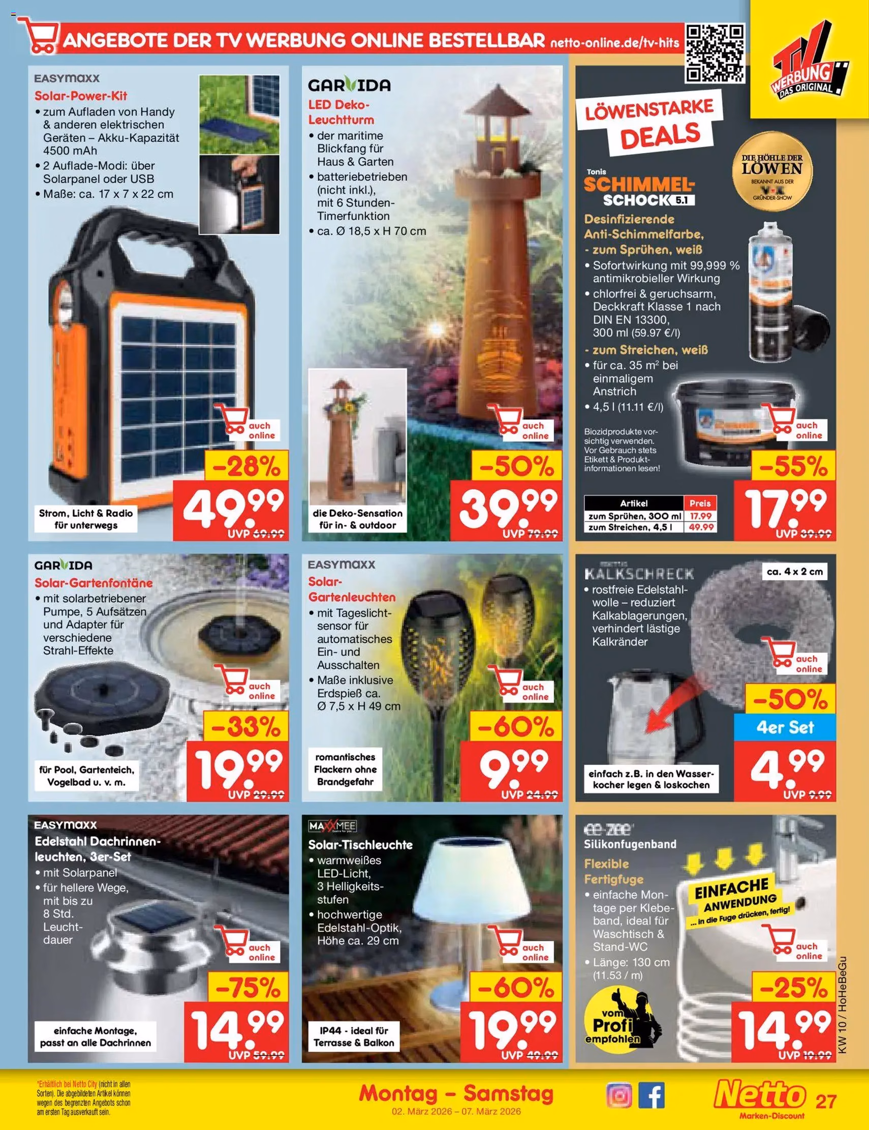 Netto Marken-Discount Prospekt - Gültiger Prospekt ab 02.03.2026, Seite 29 von insgesamt 60