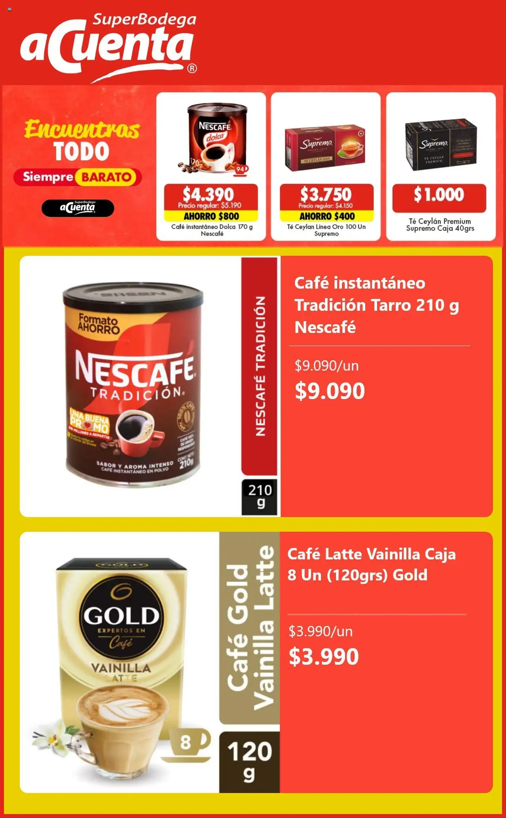 Super Bodega aCuenta ofertas - folleto válido desde 11.08.2025 página 5 de 5