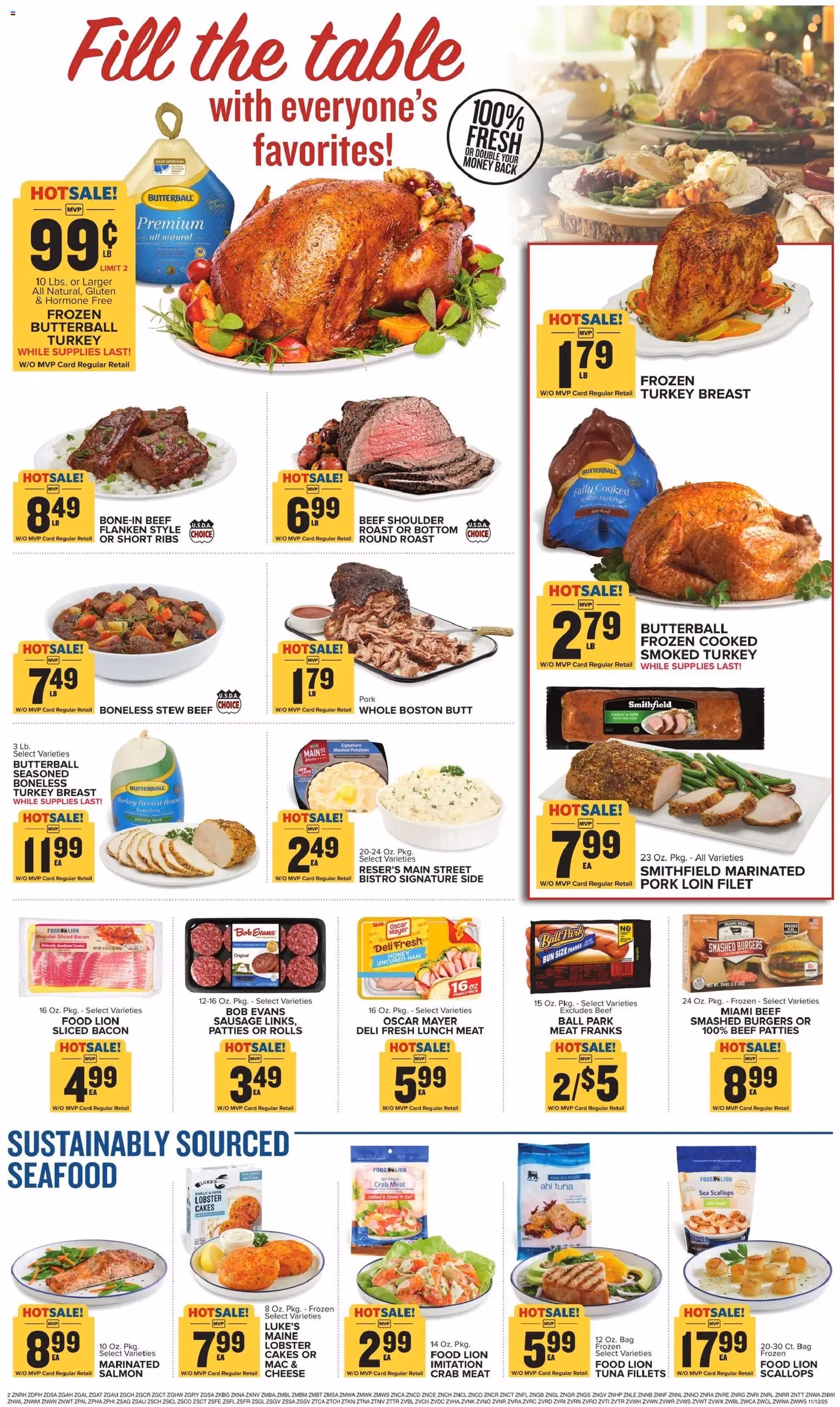 Food Lion Weekly Ad - valid flyer from 11/12/2025, page 3 of 14