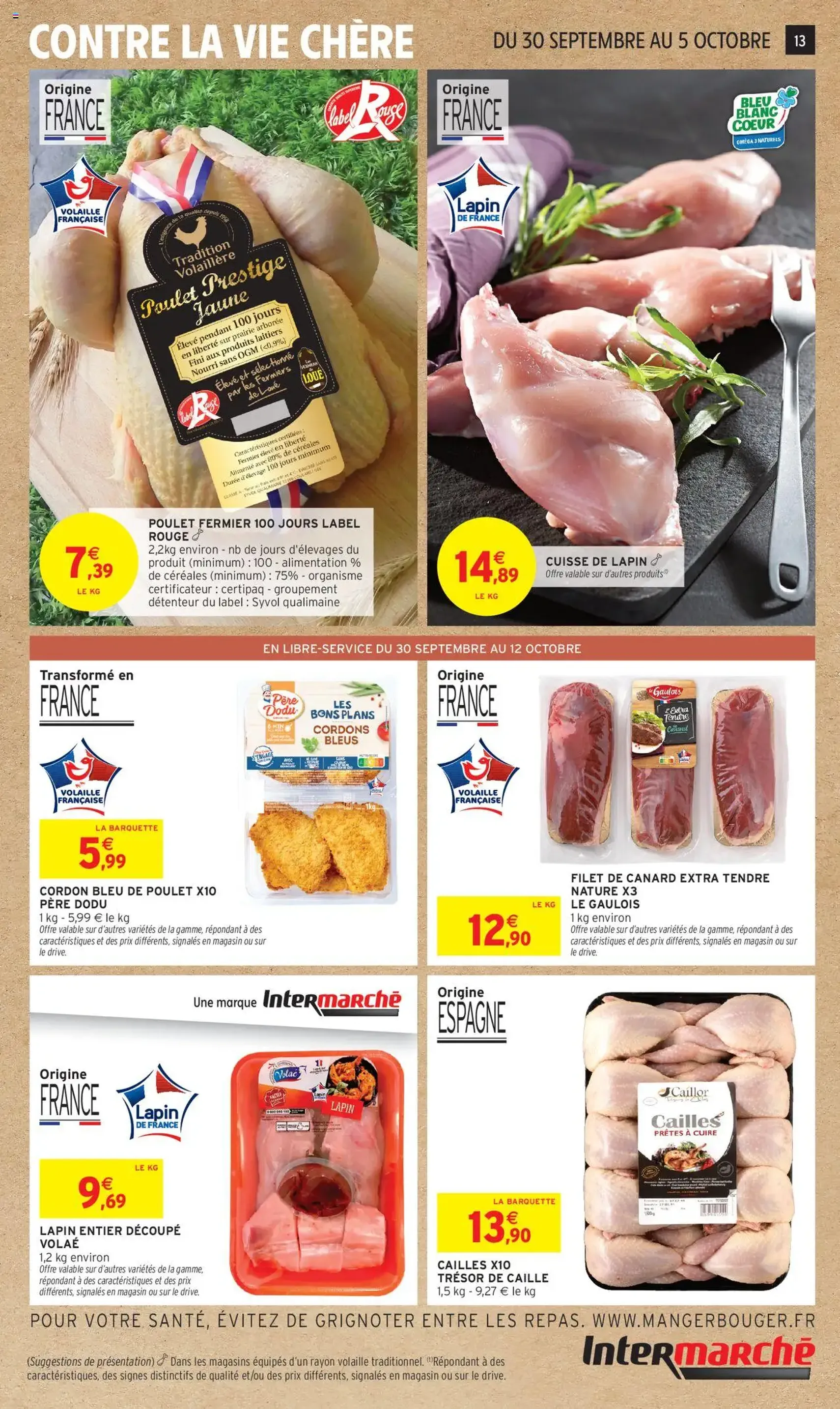 Intermarché - C'est encore notre très gros anniversaire - brochure valable à partir du 30/09/2025, page 13 sur 52