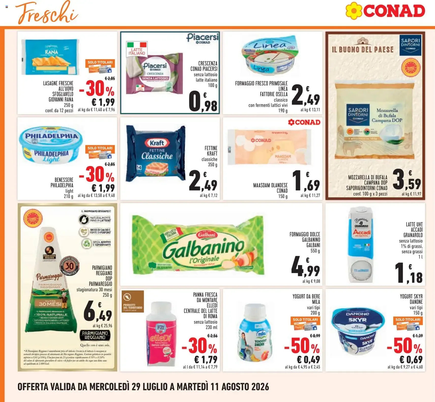 Conad volantino - volantino valido dal 29/07/2026 pagina 8 di 24