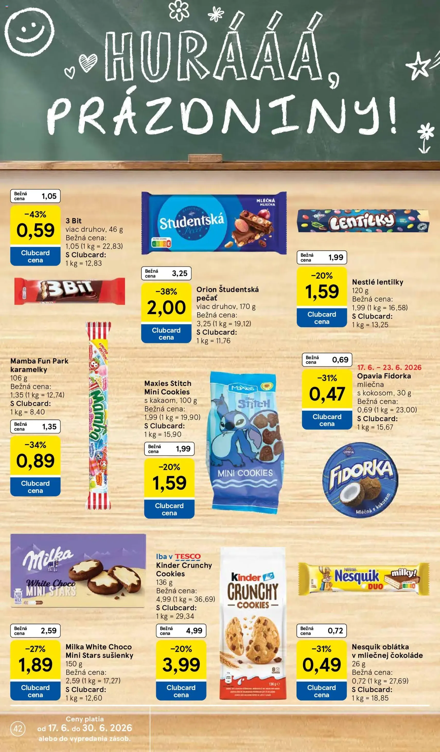 Tesco Hypermarket - leták - platný leták od 17.06.2026 strana 42 z 58