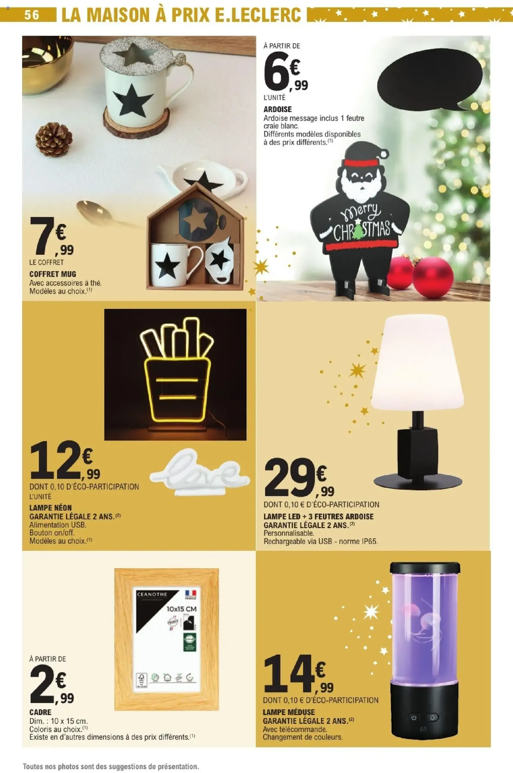 E.Leclerc catalogue semaine 51 - brochure valable à partir du 16/12/2025, page 56 sur 64