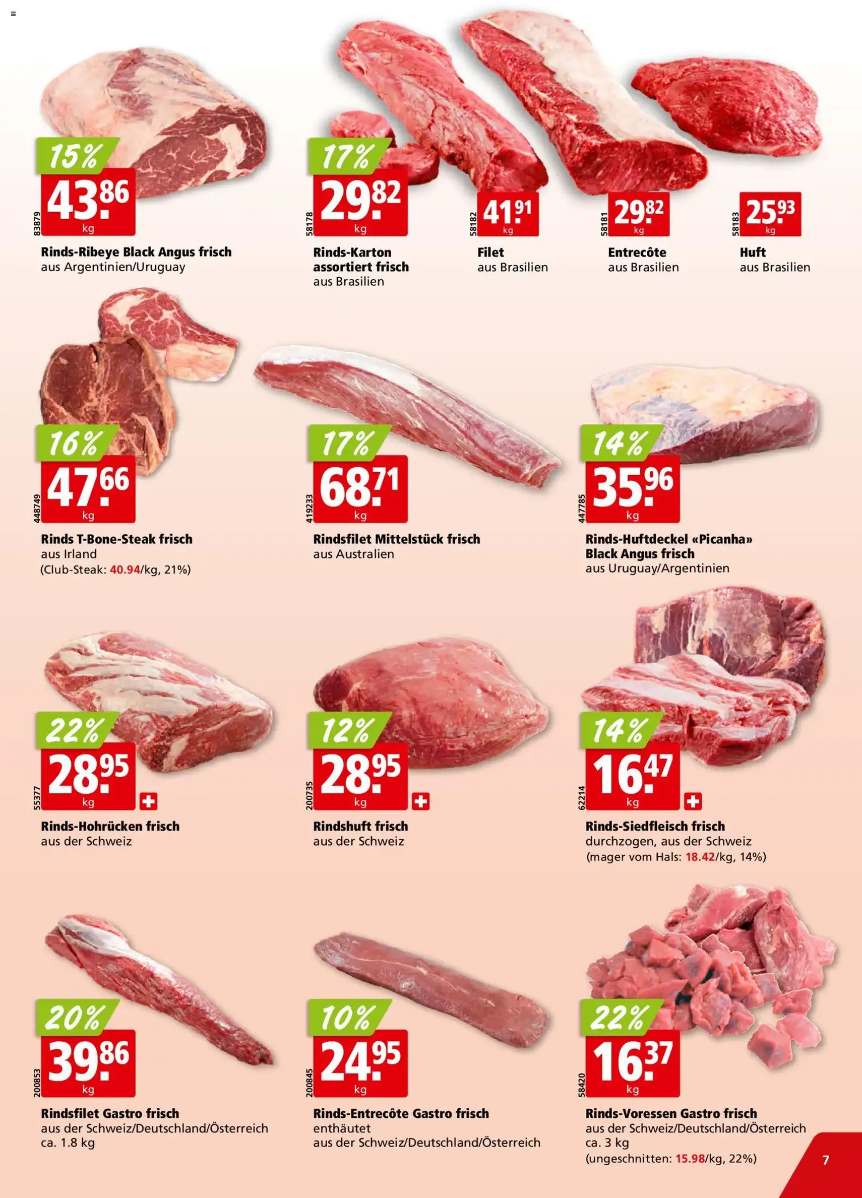 Aligro aktionen - Gültiger Prospekt ab 20.04.2026, Seite 7 von insgesamt 40