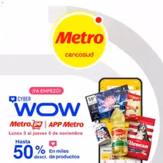 Vista previa del folleto Metro - Cyber Wow válido desde 03/11/2025