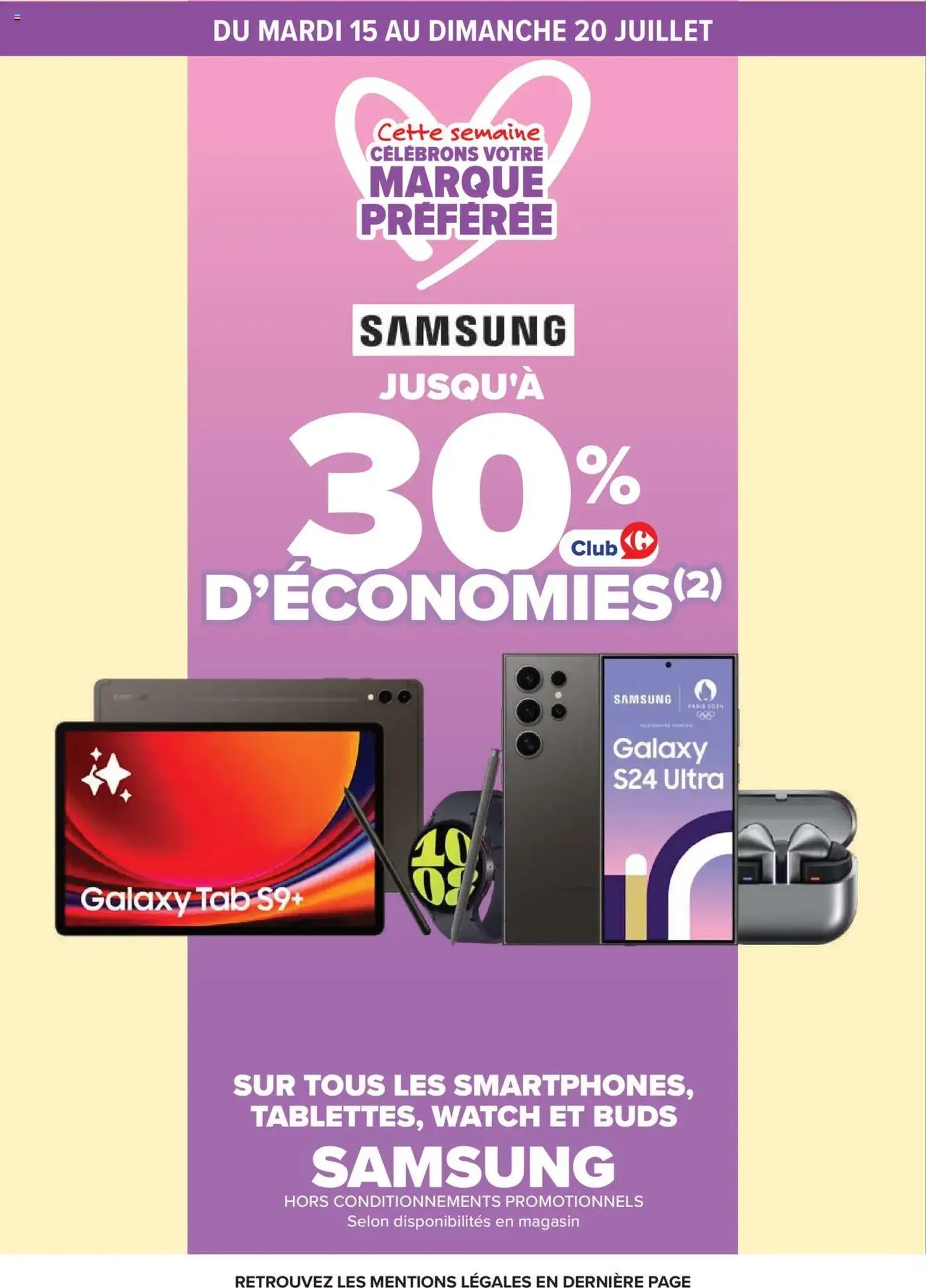 Carrefour catalogue semaine 29 - brochure valable à partir du 15/07/2025, page 84 sur 95