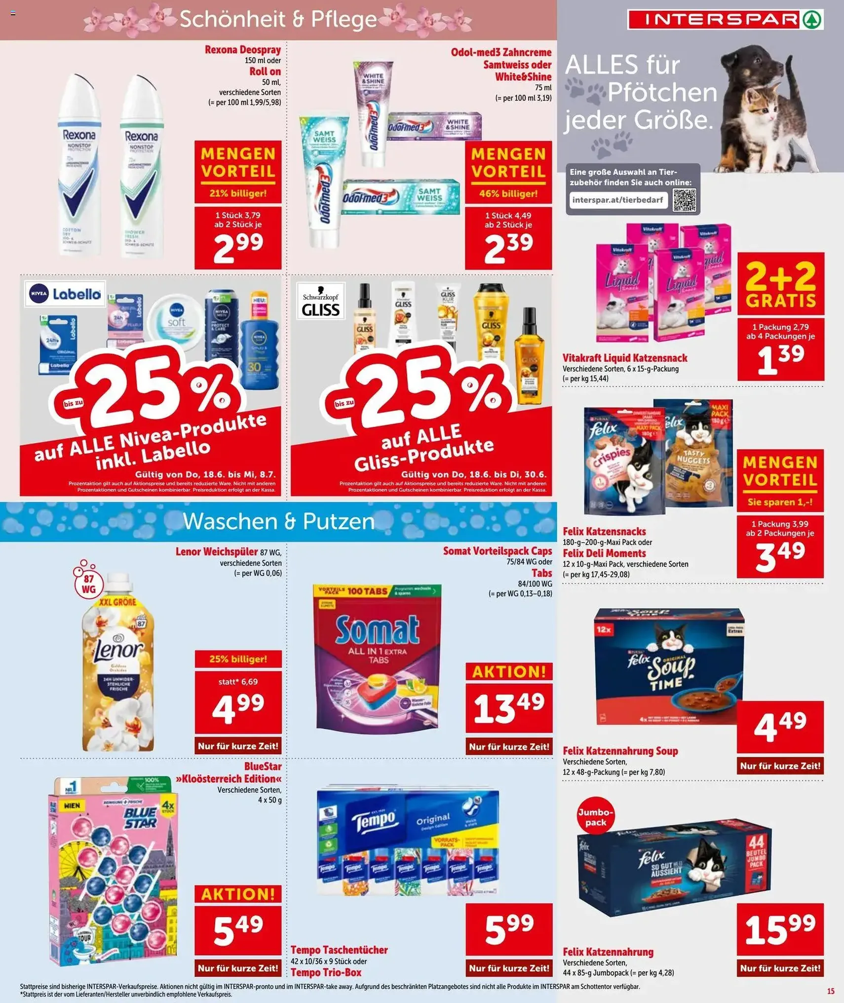 Interspar - Flugblatt - Gültiger Prospekt ab 18.06.2026, Seite 15 von insgesamt 20