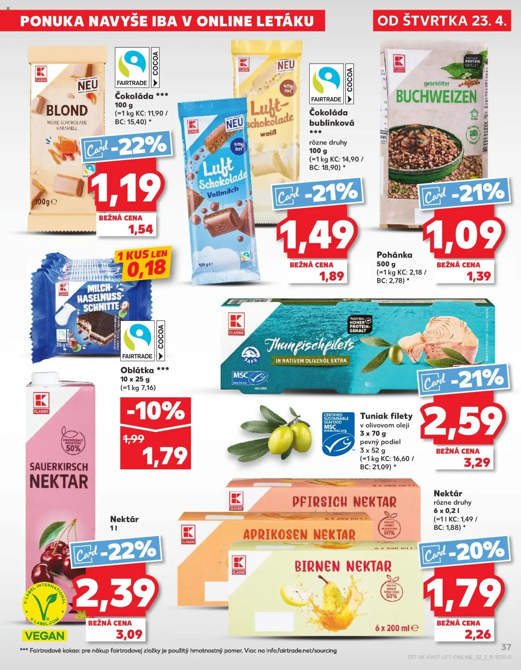 Kaufland leták - platný leták od 23.04.2026 strana 37 z 76