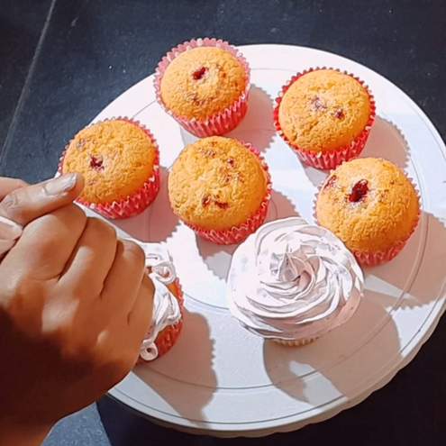 Muffin di San Valentino - procedimento 1