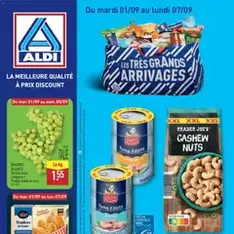 Aldi catalogue - Prévisualisation du catalogue valable à partir du 01/09/2026