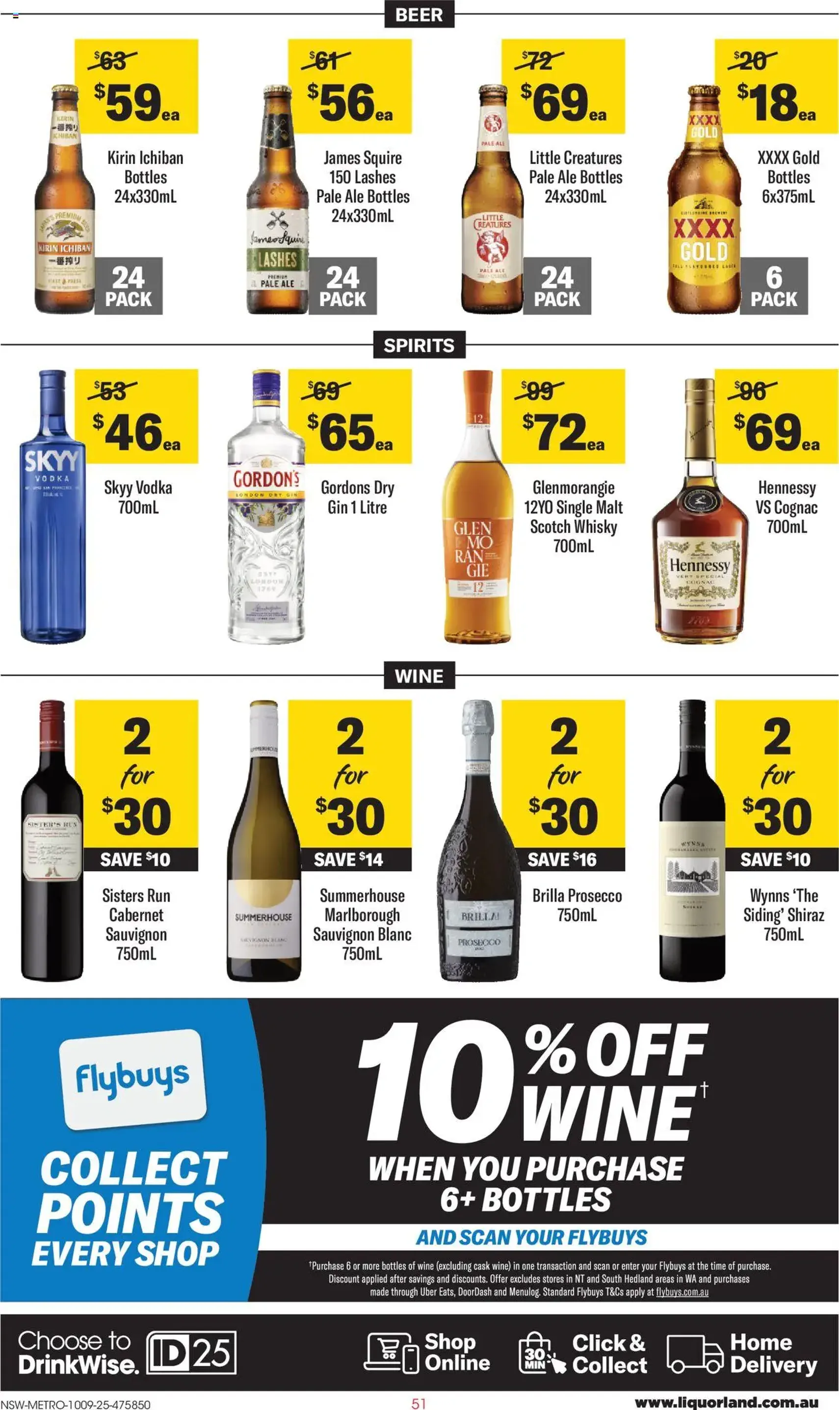 Liquorland Catalogue NSW - valid flyer from 10/09/2025, page 2 of 2