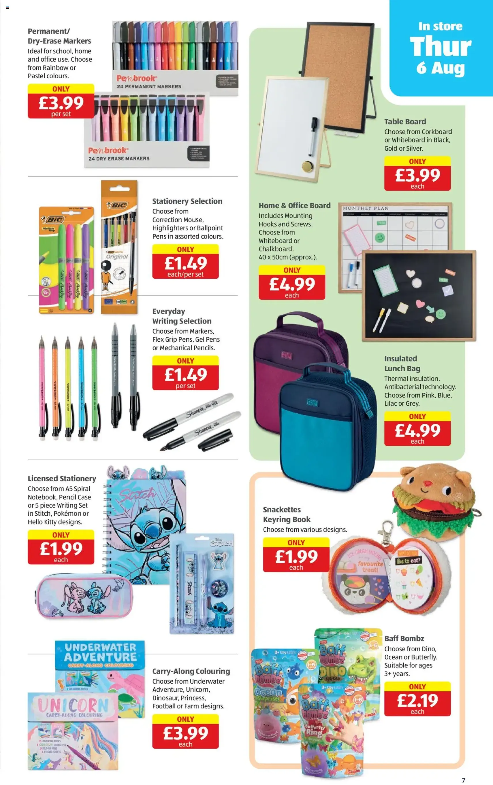 Weekly offers Aldi - valid flyer from 03/08/2026, page 7 of 20