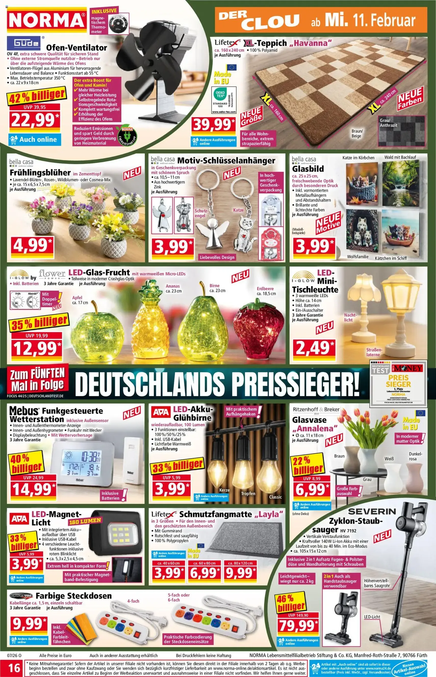 Norma Prospekt - Gültiger Prospekt ab 09.02.2026, Seite 16 von insgesamt 20