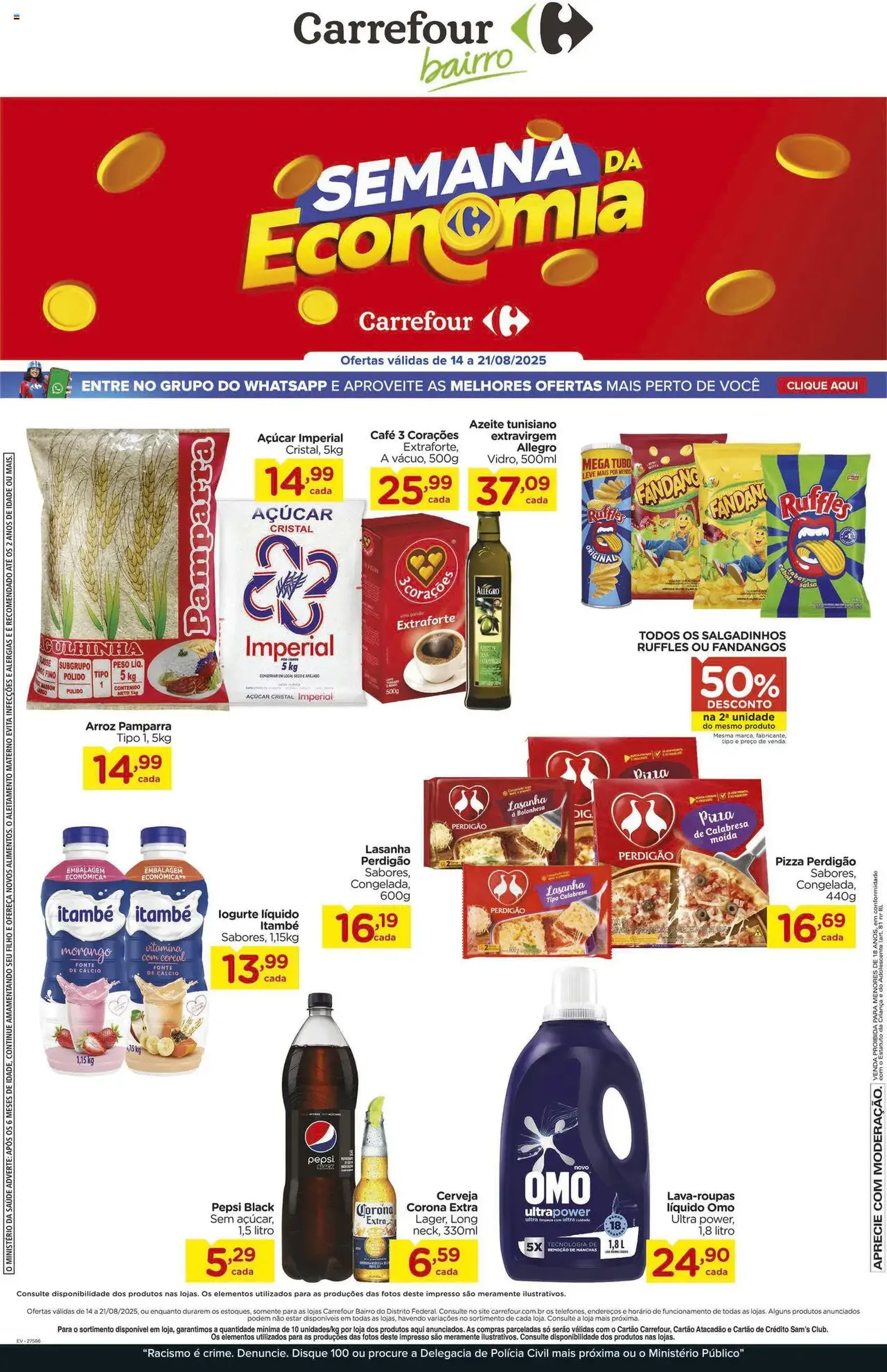 Carrefour Bairro - Ofertas da semana - folheto válido a partir de 14/08/2025 página 1 de 3