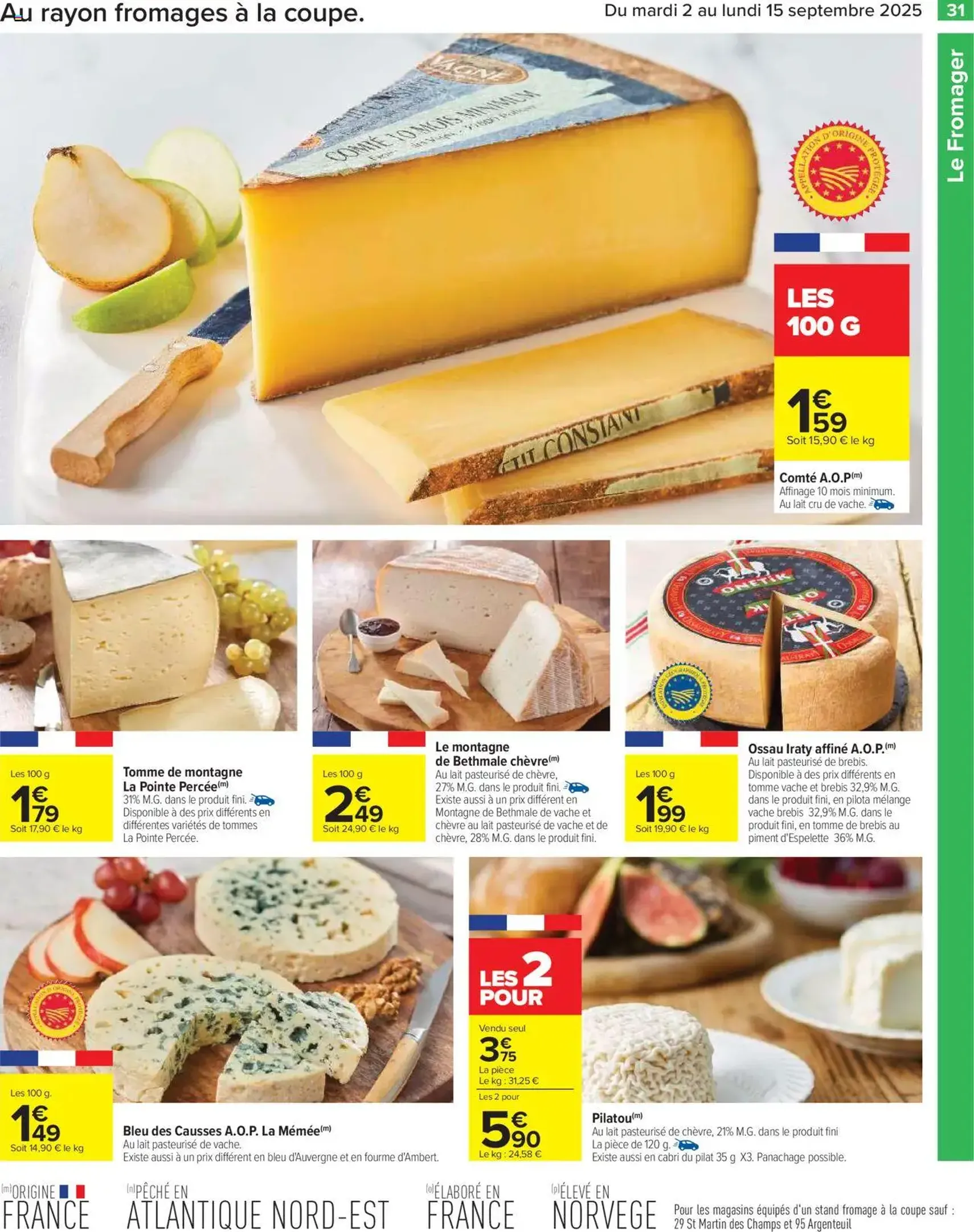 Carrefour catalogue semaine 36 - brochure valable à partir du 02/09/2025, page 33 sur 86 Carrefour catalogue semaine 36 - brochure valable à partir du 02/09/2025, page 33 sur 86