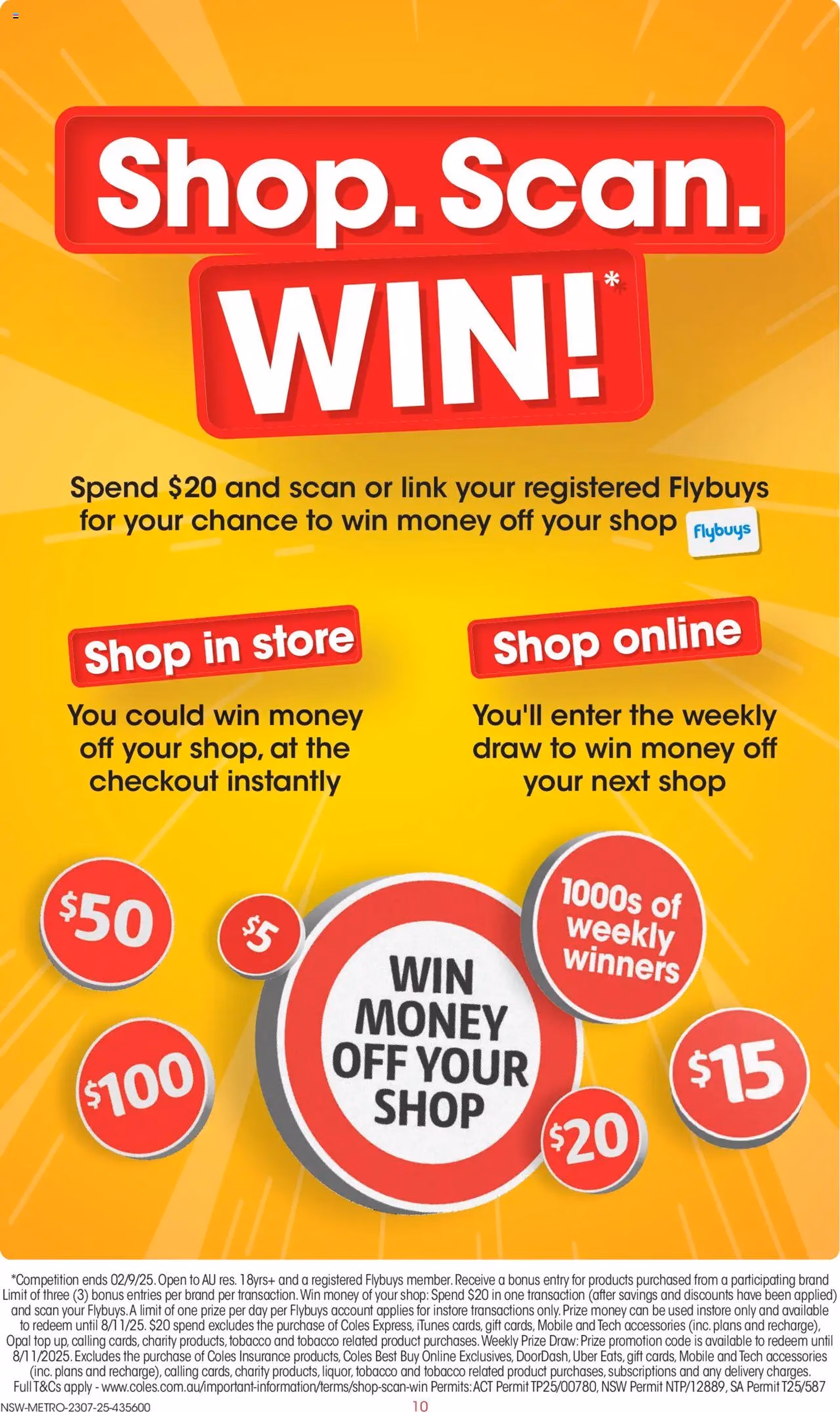 Coles Catalogue NSW - valid flyer from 23/07/2025, page 10 of 47 Coles Catalogue NSW - valid flyer from 23/07/2025, page 10 of 47