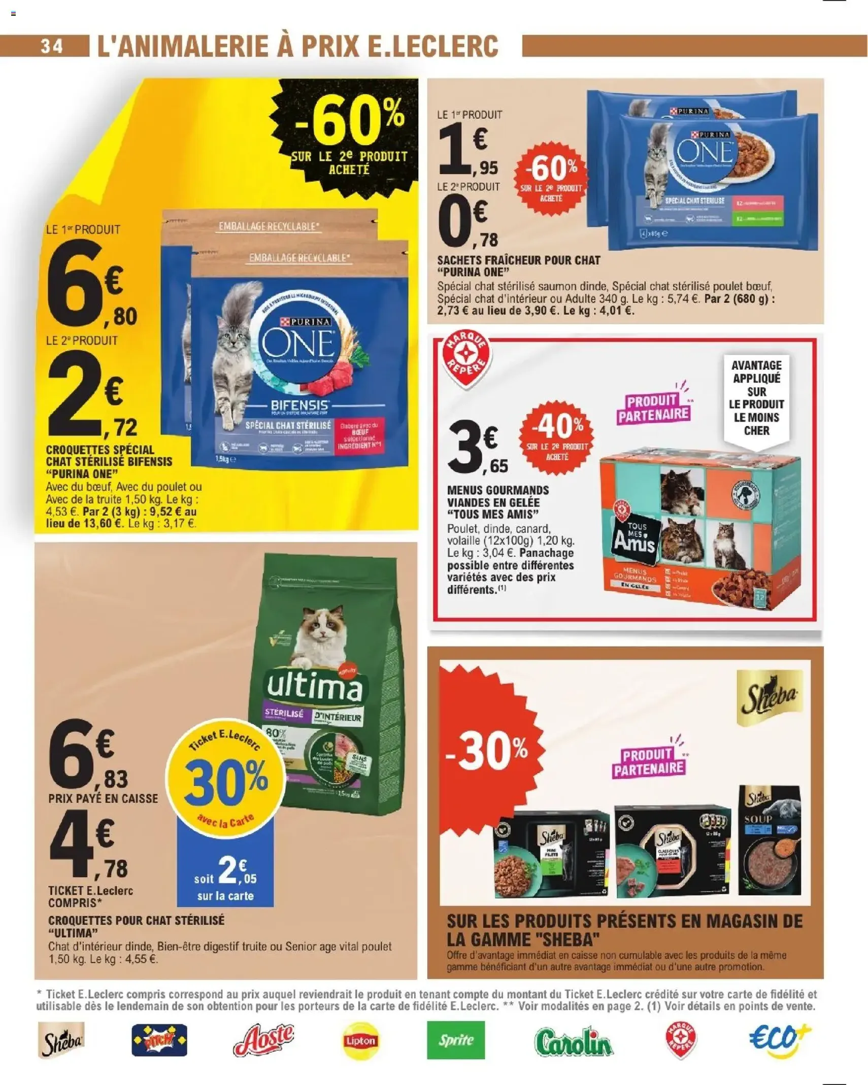 E.Leclerc catalogue de la semaine 16 - brochure valable à partir du 14/04/2026, page 34 sur 56