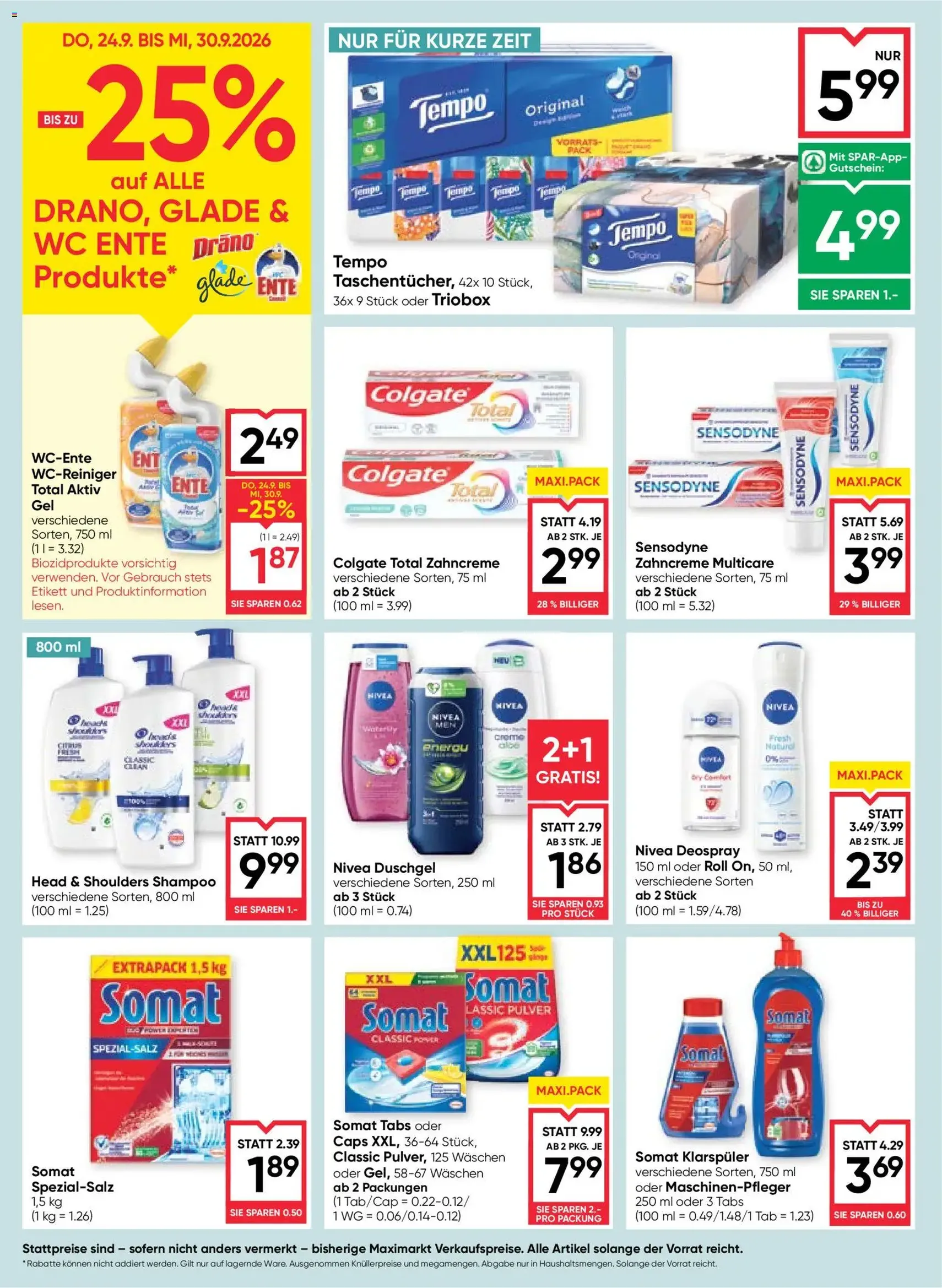 Maximarkt Flugblatt - Gültiger Prospekt ab 24.09.2026, Seite 16 von insgesamt 28