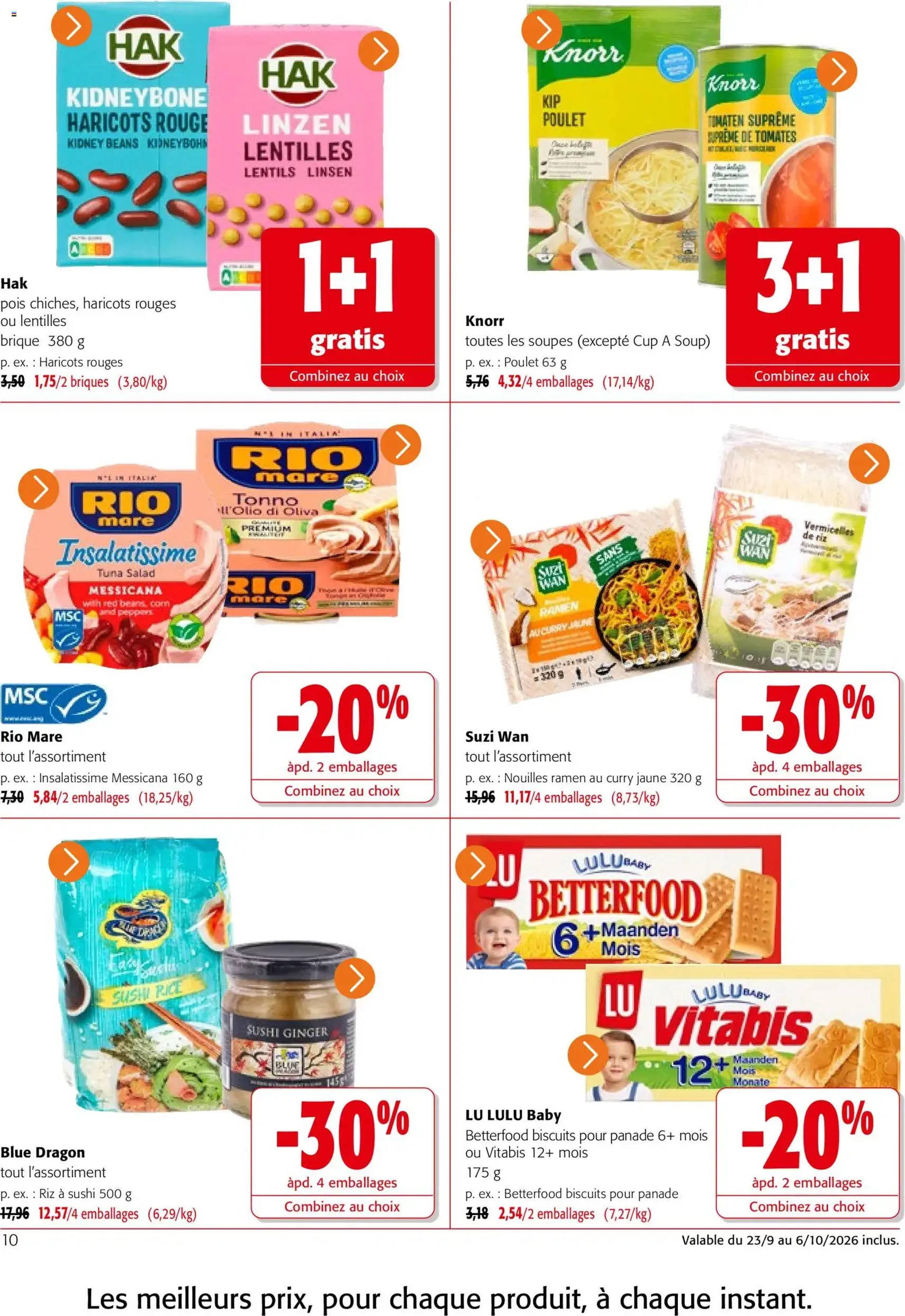 Colruyt catalogue - brochure valable à partir du 23/09/2026, page 10 sur 34