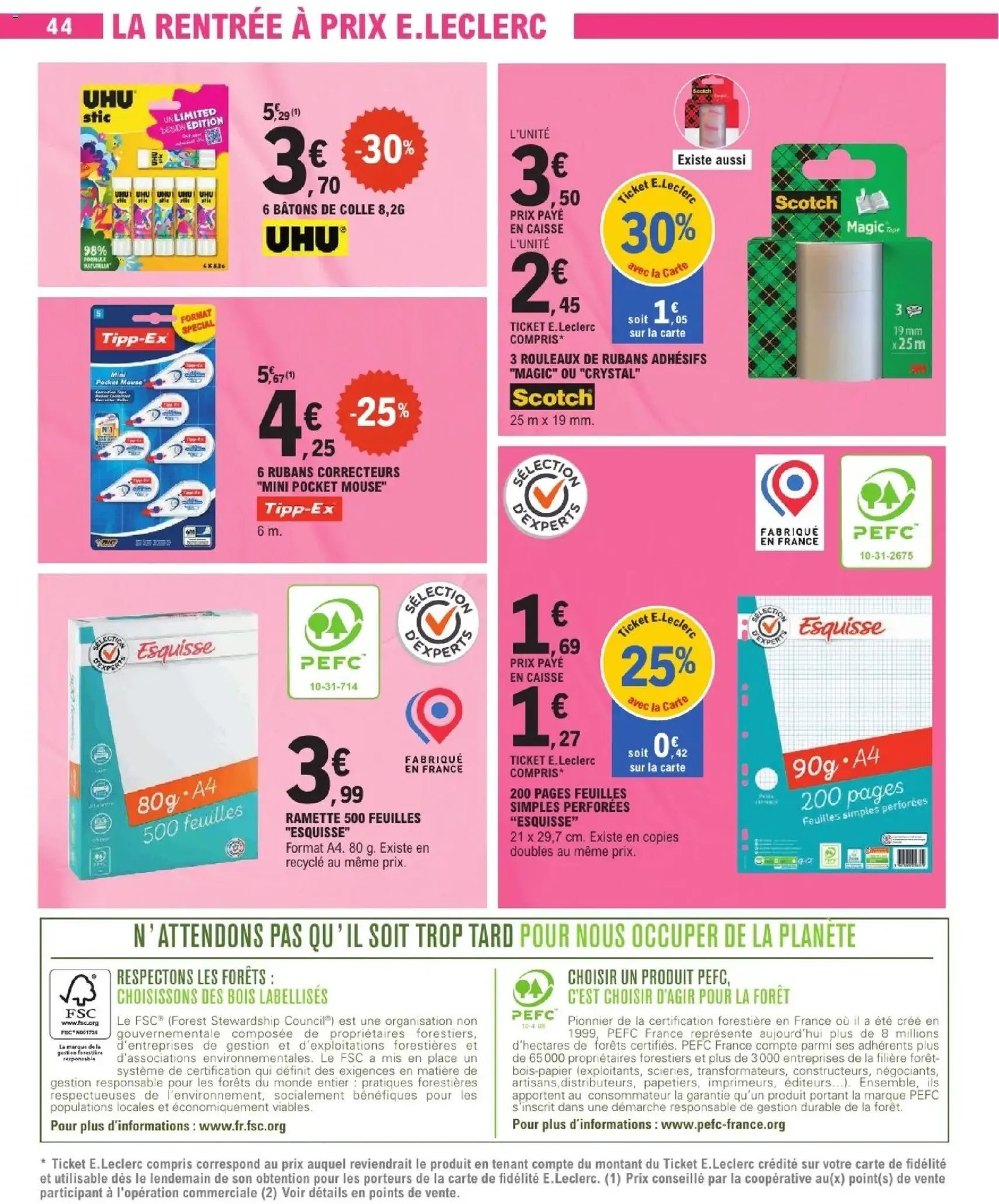 E.Leclerc catalogue semaine 2 - brochure valable à partir du 06/01/2026, page 44 sur 56