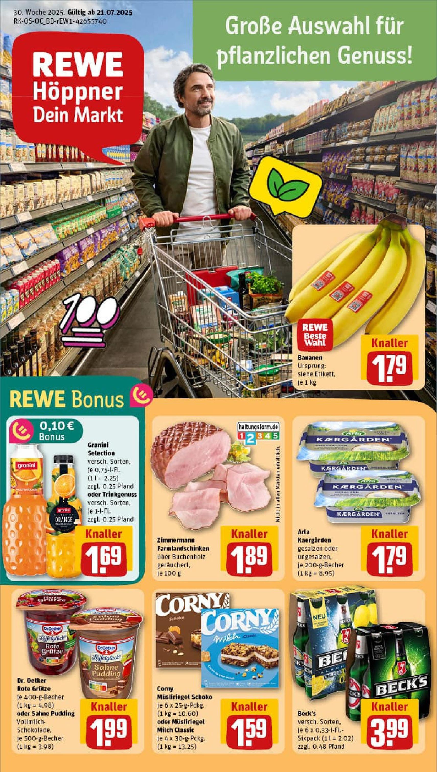 Rewe prospekt Berlin / Mitte - Gültiger Prospekt ab 20.07.2025, Seite 1 von insgesamt 20 Rewe prospekt Berlin / Mitte - Gültiger Prospekt ab 20.07.2025, Seite 1 von insgesamt 20