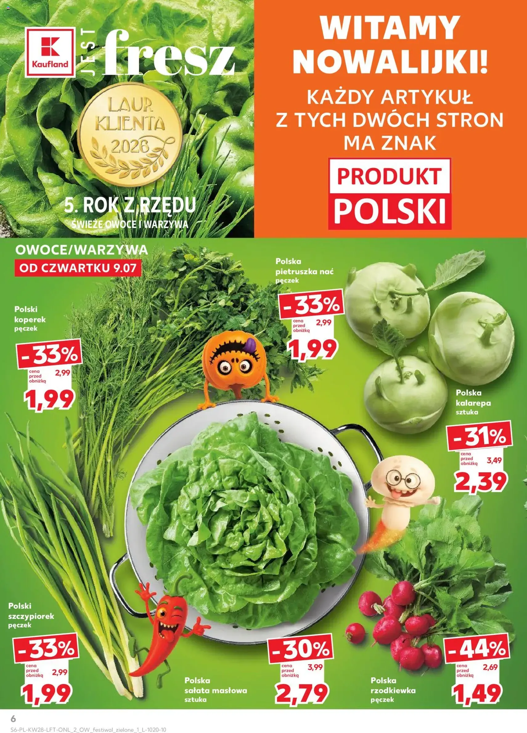 Kaufland gazetka - ważny gazetka od 09.07.2026 strona 6 z 80