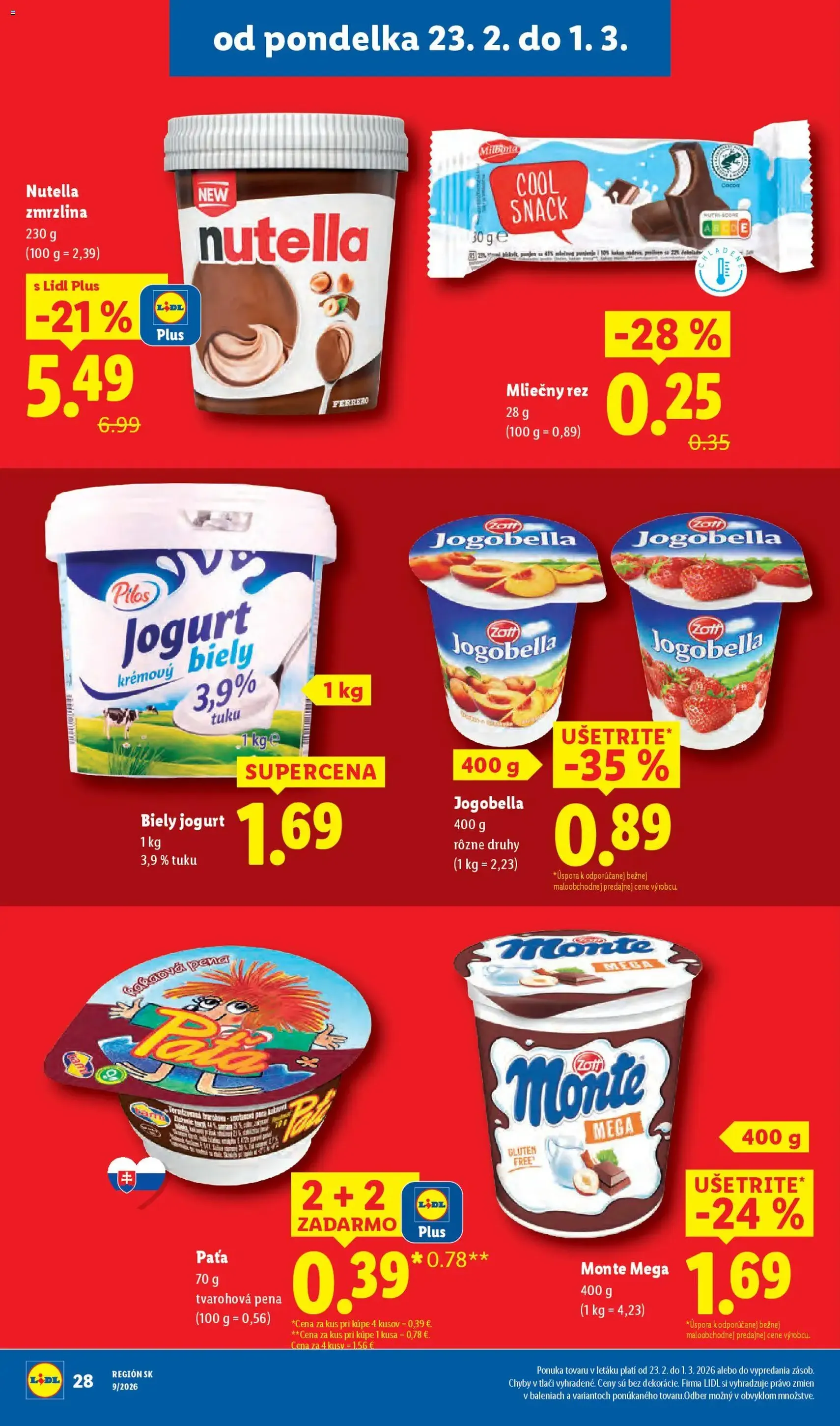 Lidl leták - platný leták od 23.02.2026 strana 34 z 96