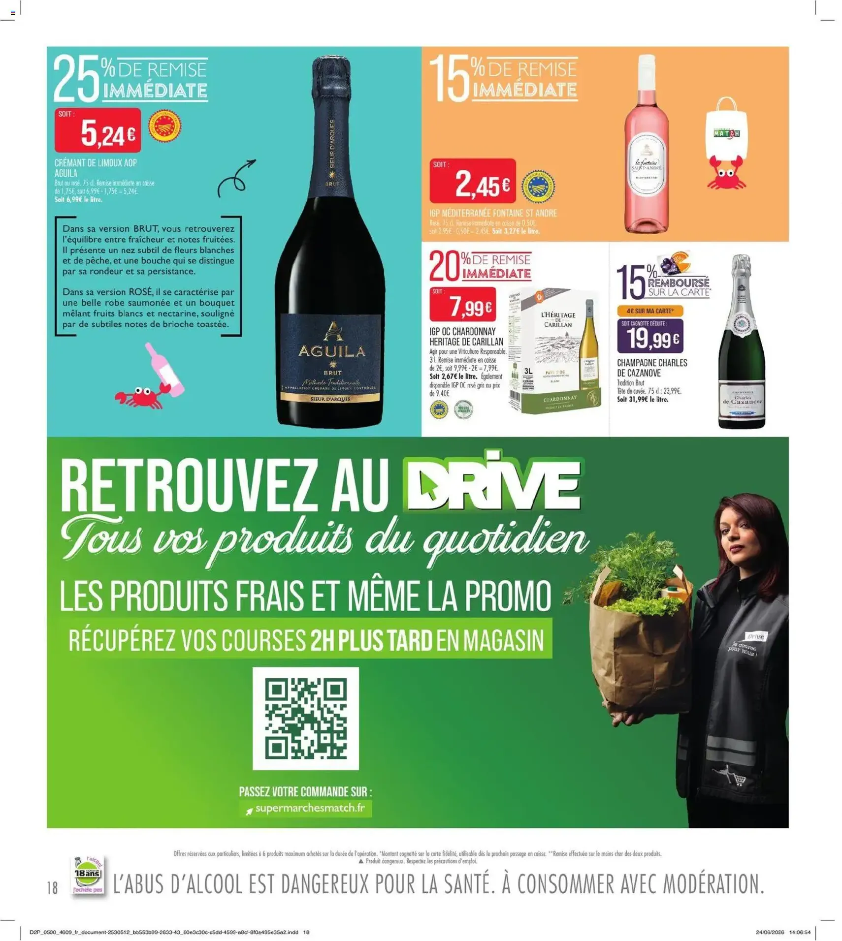 Match Supermarché catalogue - brochure valable à partir du 14/07/2026, page 18 sur 20