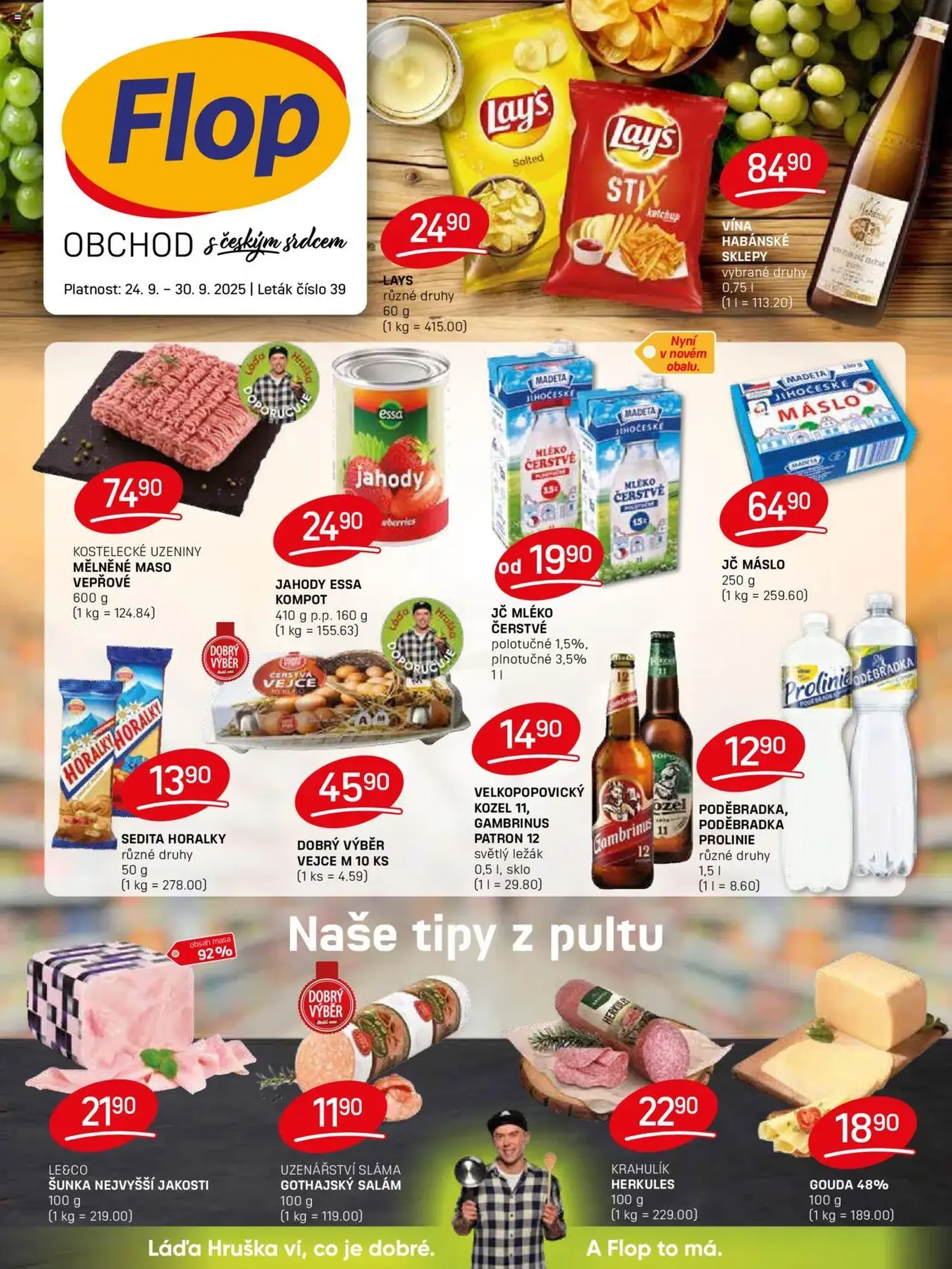 Flop leták - platný leták od 24.09.2025 strana 1 z 12