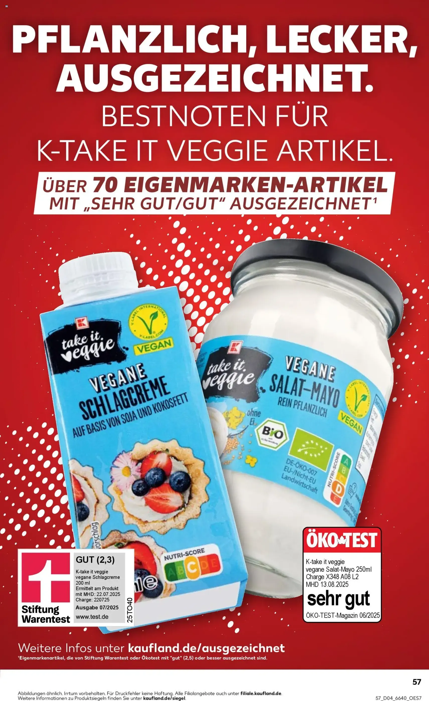 Kaufland Prospekt - Gültiger Prospekt ab 22.01.2026, Seite 57 von insgesamt 59