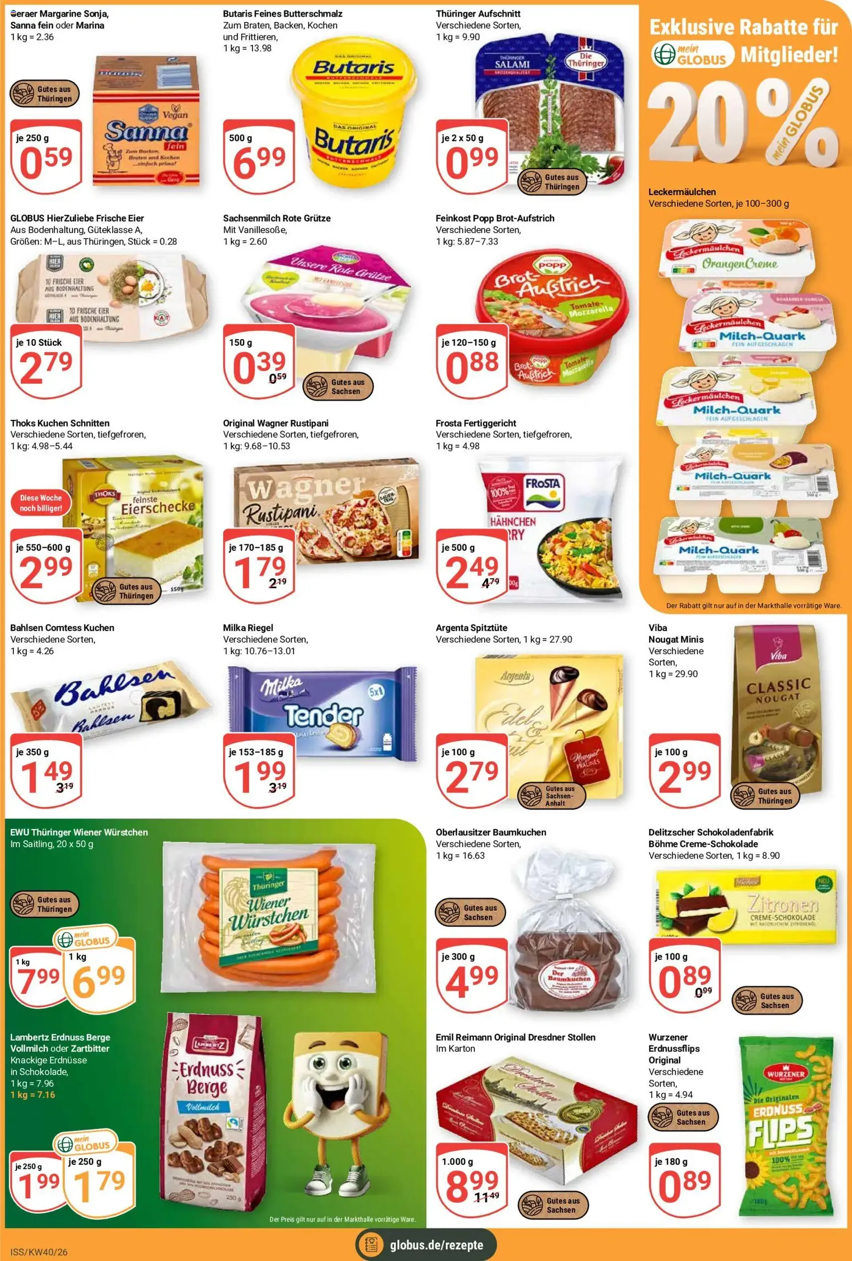 Globus Prospekt - Gültiger Prospekt ab 28.09.2026, Seite 3 von insgesamt 24