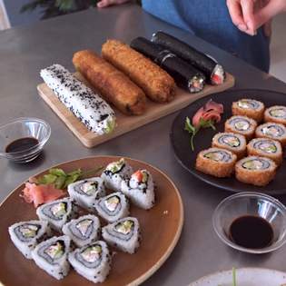 Recipe preview Authentic Korean sushi rolls recipe