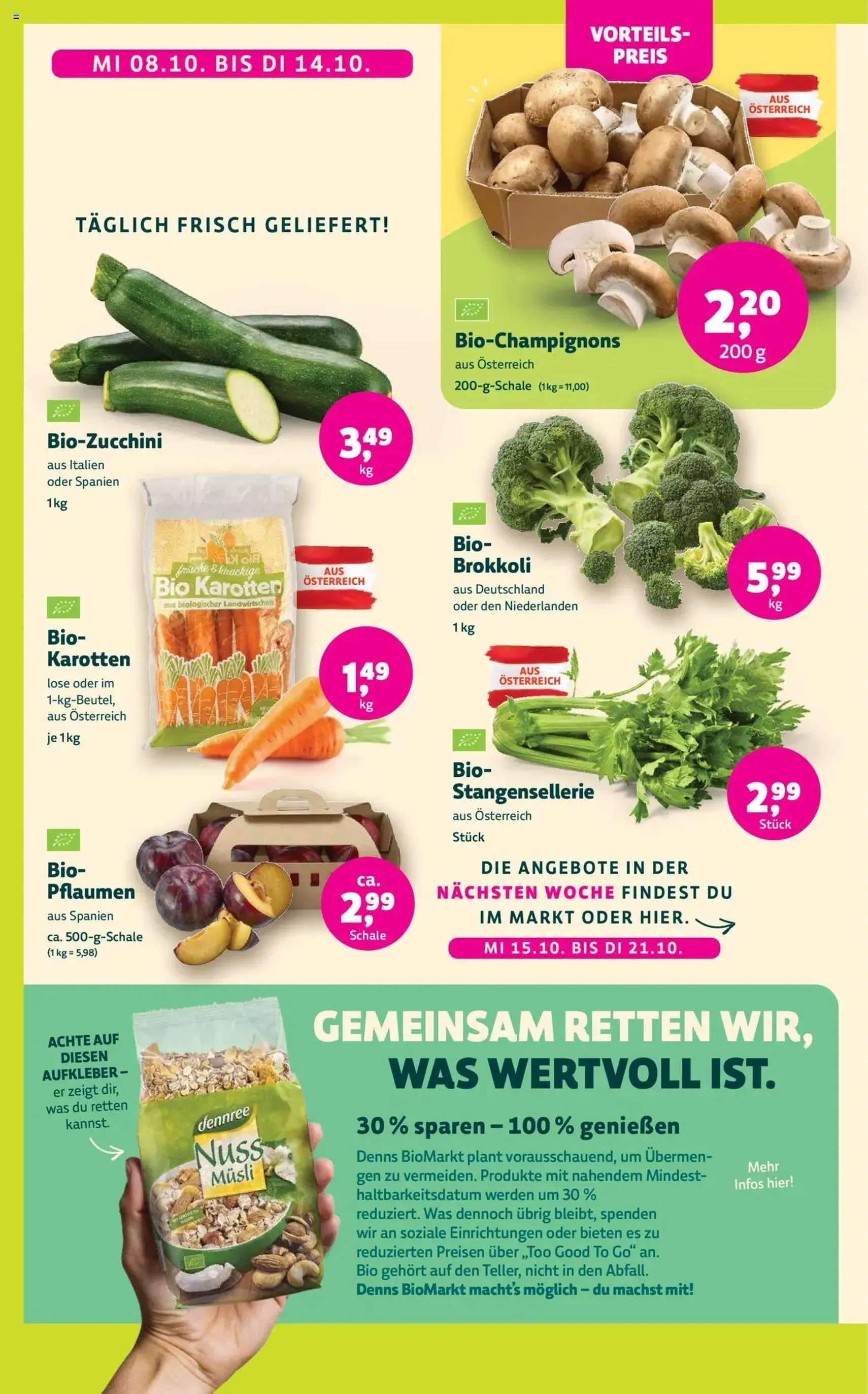 Denns BioMarkt Angebote - Gültiger Prospekt ab 08.10.2025, Seite 2 von insgesamt 12