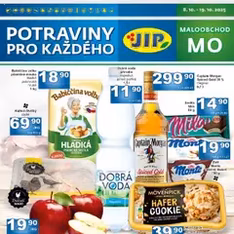 Jip leták - náhled letáku platný od 08.10.2025