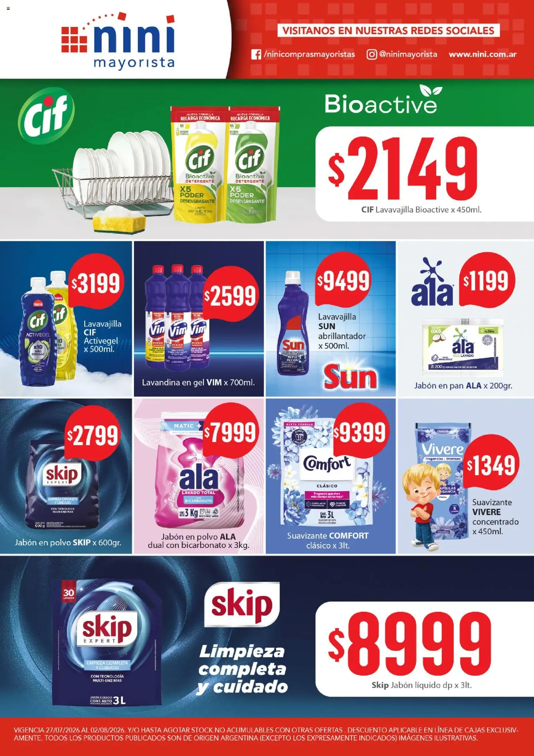NINI Mayorista ofertas - folleto válido desde 27/07/2026 página 11 de 38