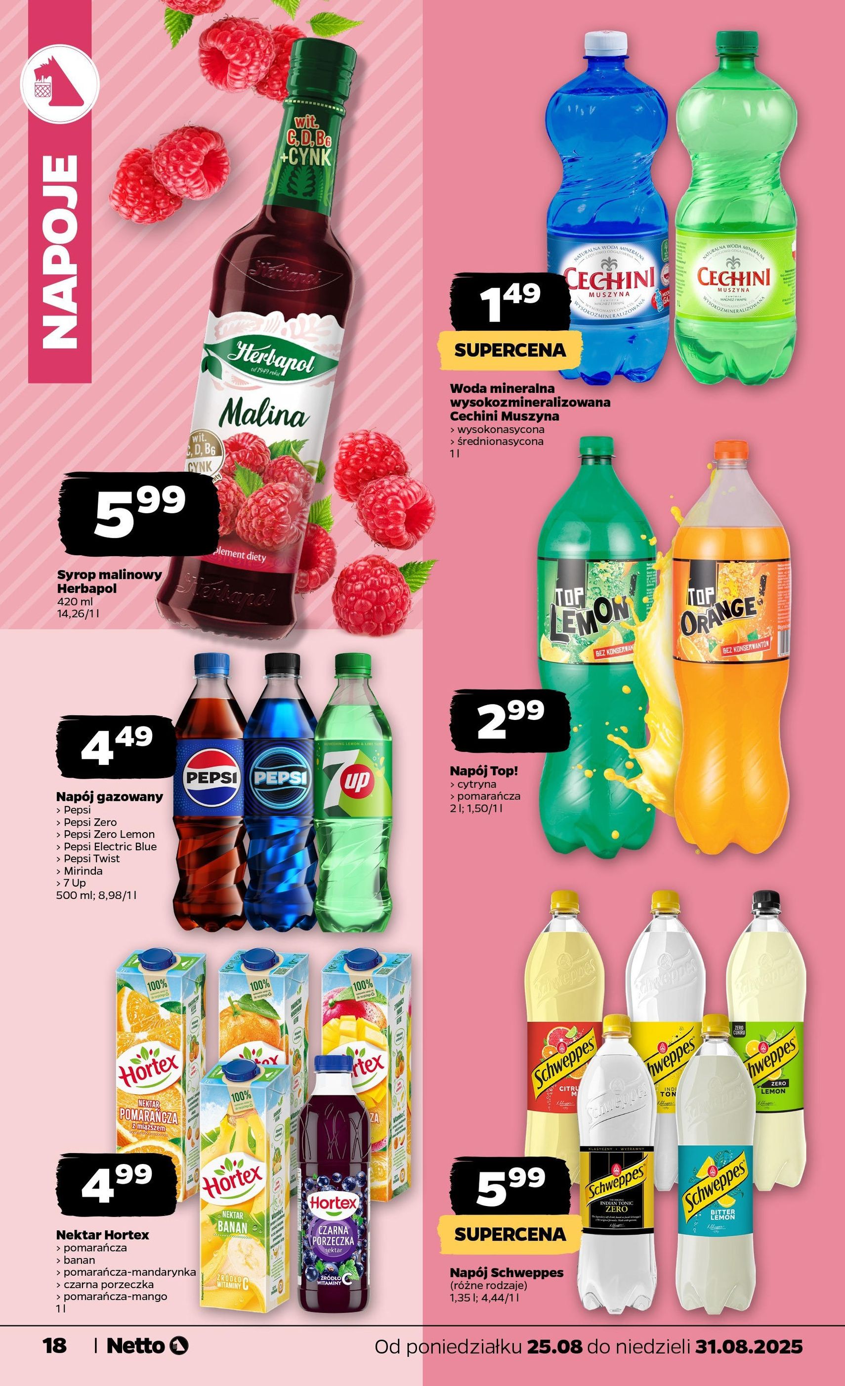 Netto gazetka - Spożywcza - ważny gazetka od 25.08.2025 strona 18 z 31 Netto gazetka - Spożywcza - ważny gazetka od 25.08.2025 strona 18 z 31