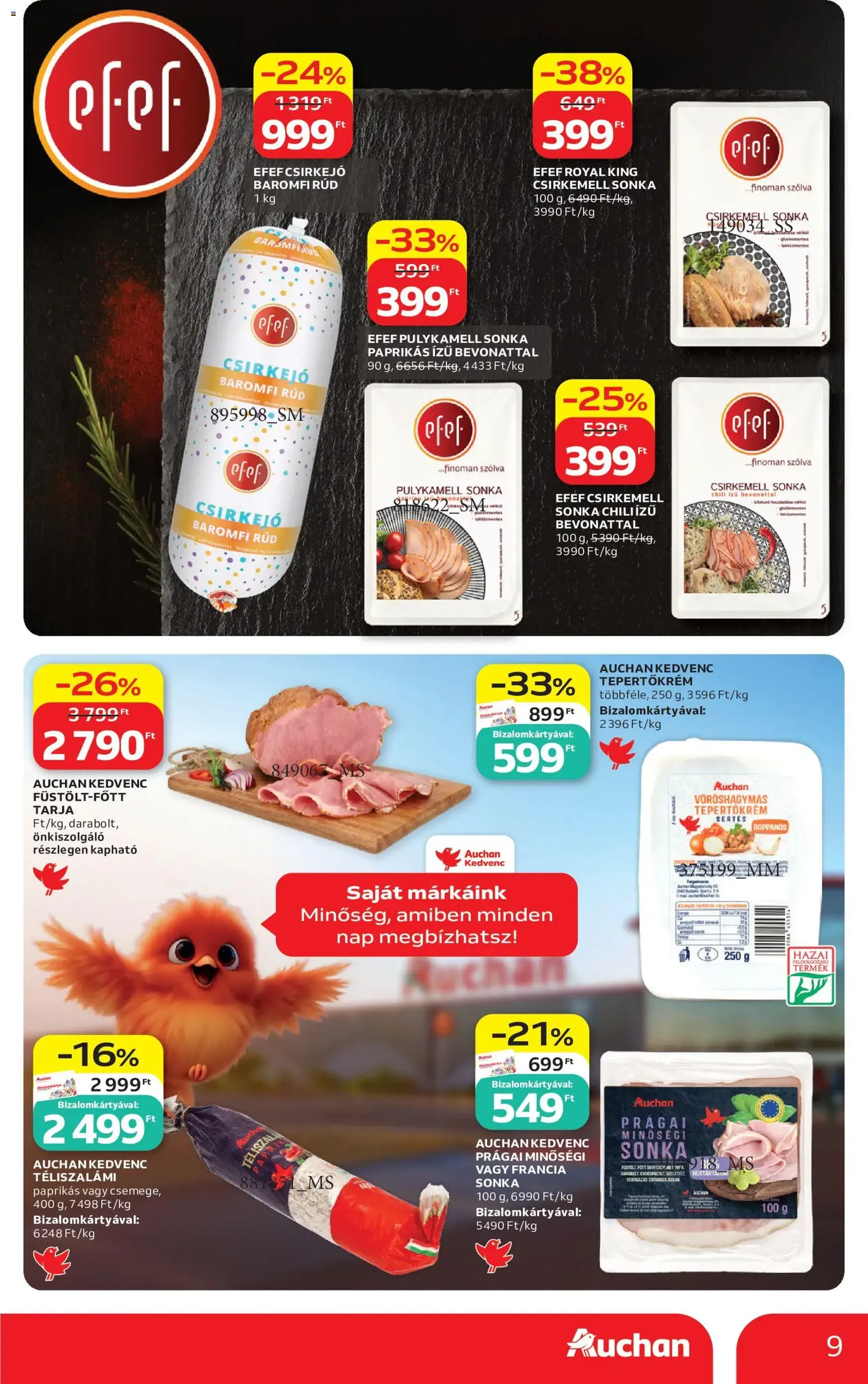 Auchan akciós újság - 2026.07.16. érvényes szórólap 9 oldal 56 oldalból