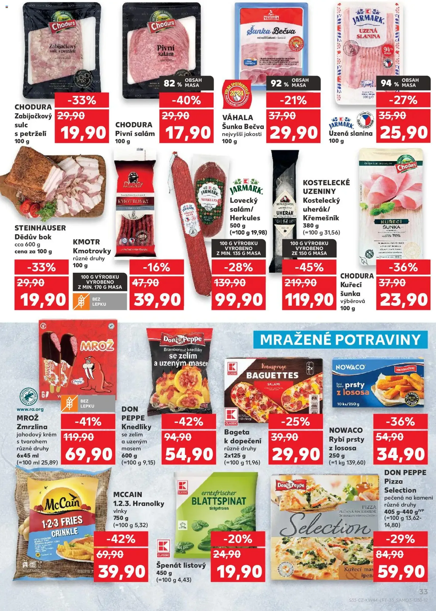 Kaufland leták - platný leták od 29.10.2025 strana 33 z 60