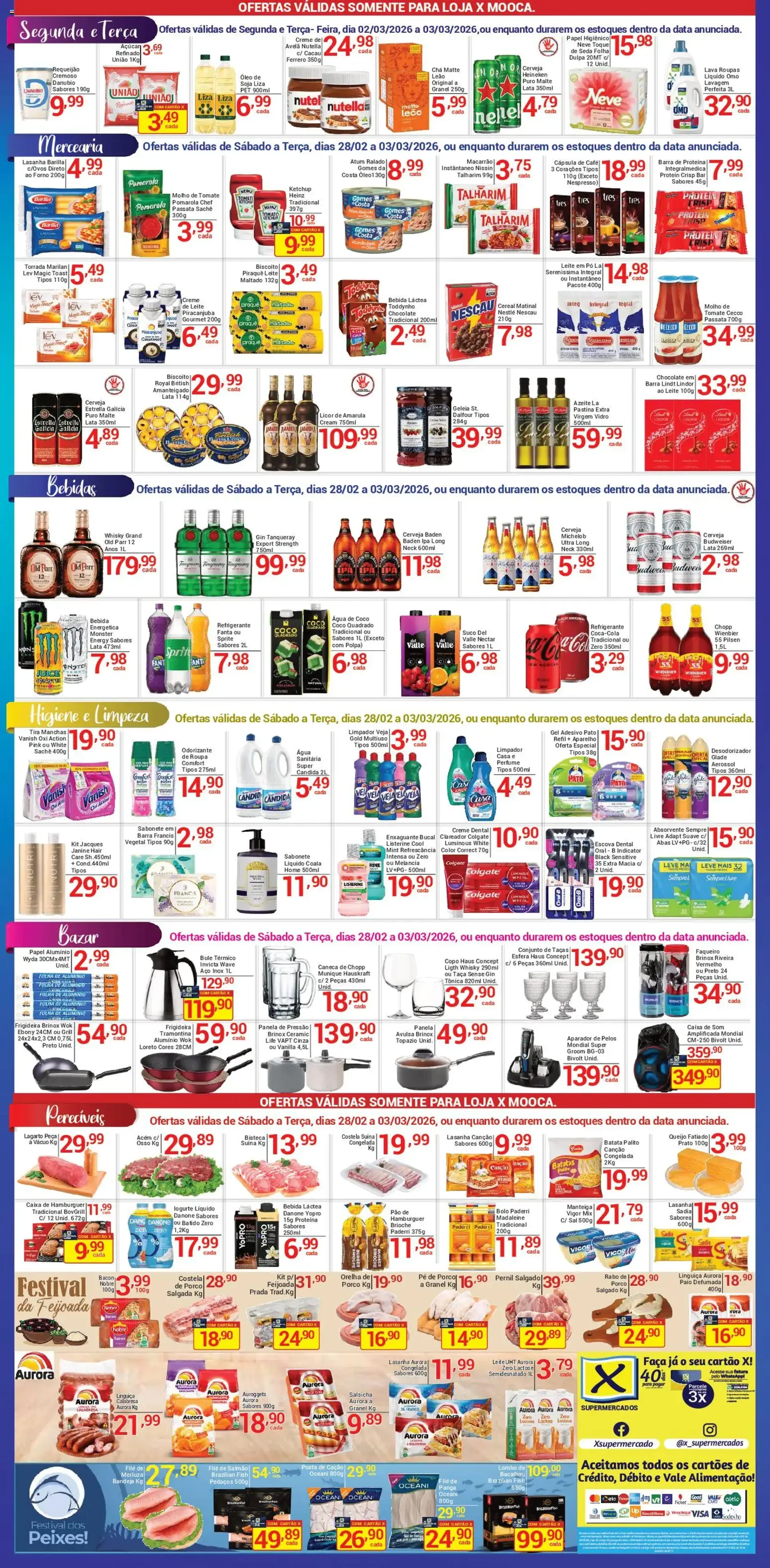 X Supermercados - Ofertas da semana - folheto válido a partir de 27/02/2026 página 2 de 2