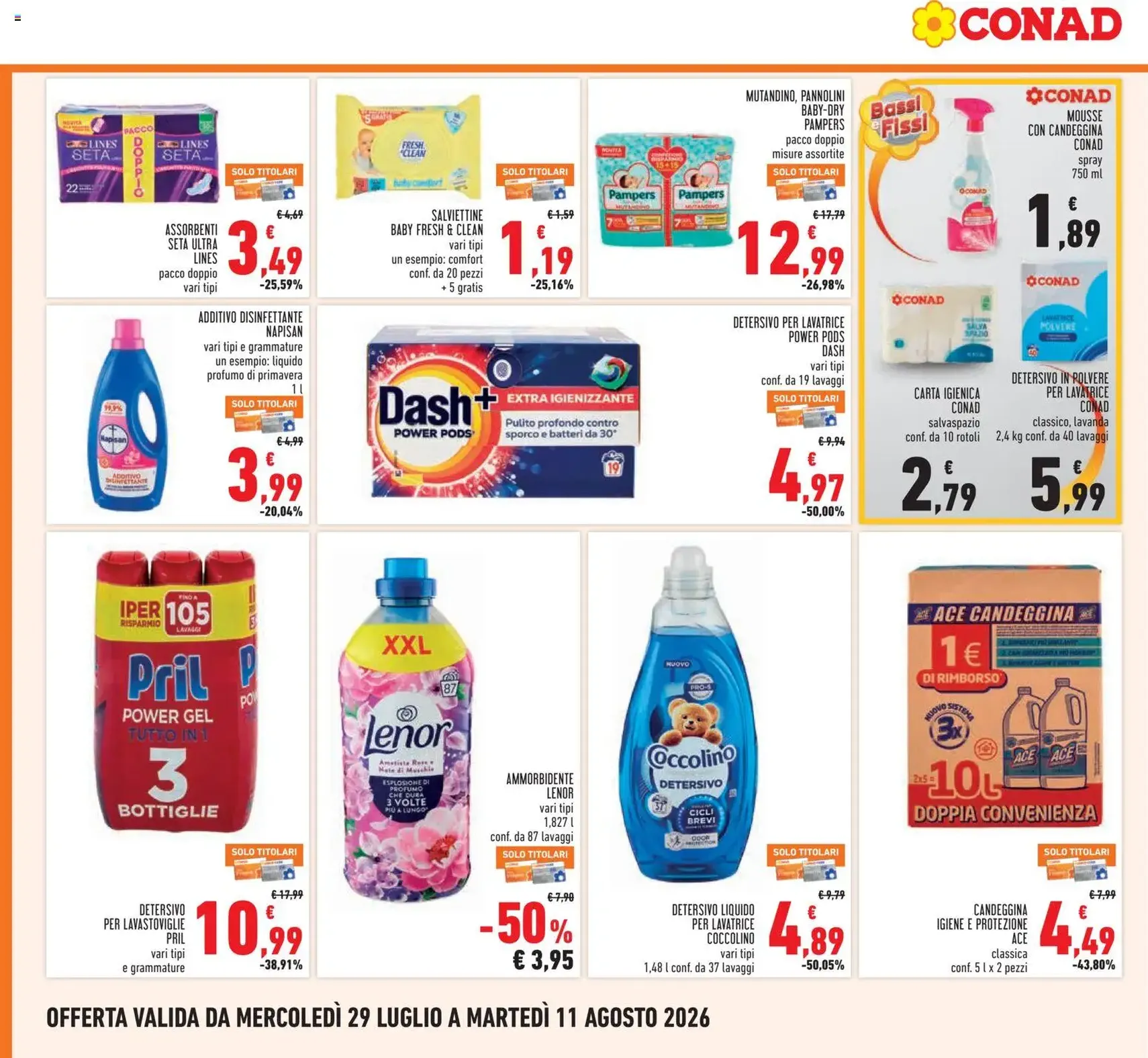 Conad volantino - volantino valido dal 29/07/2026 pagina 18 di 24