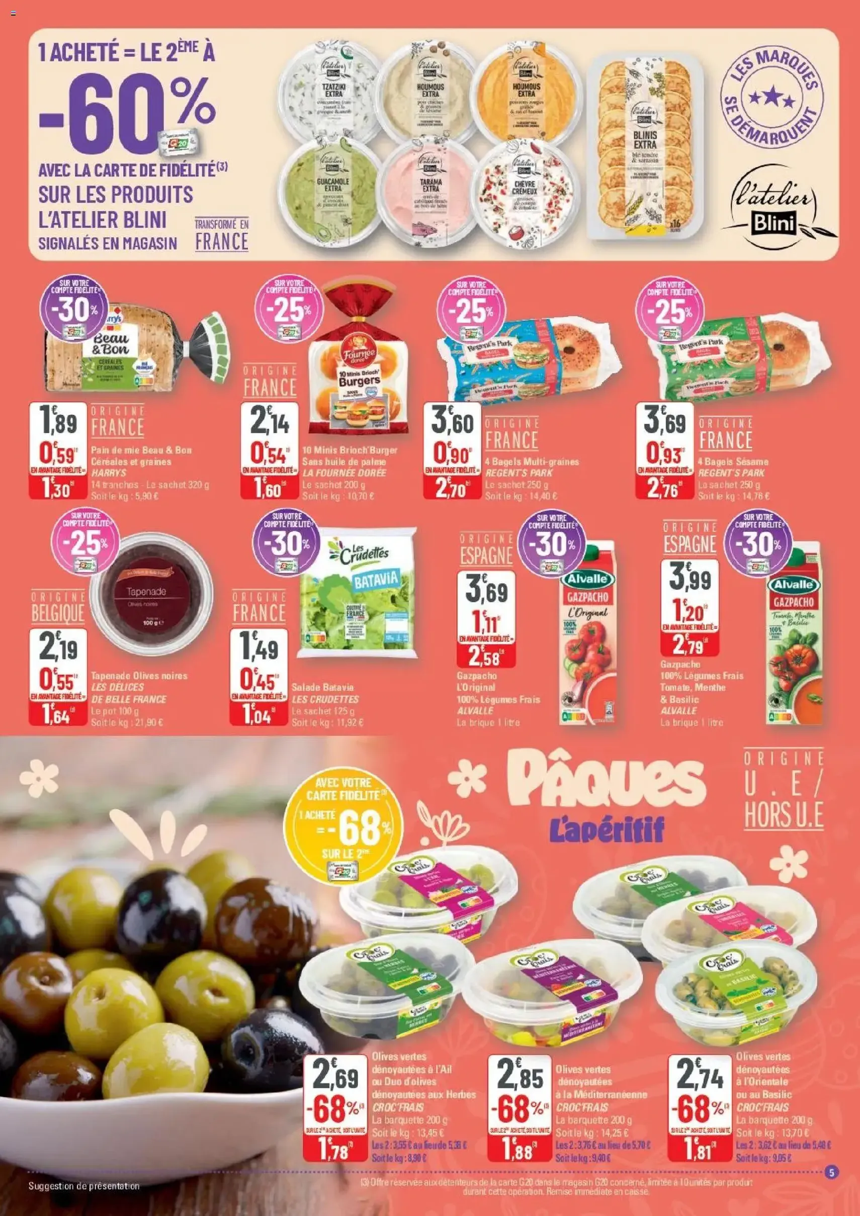 G20 Supermarchés catalogue - brochure valable à partir du 25/03/2026, page 5 sur 20