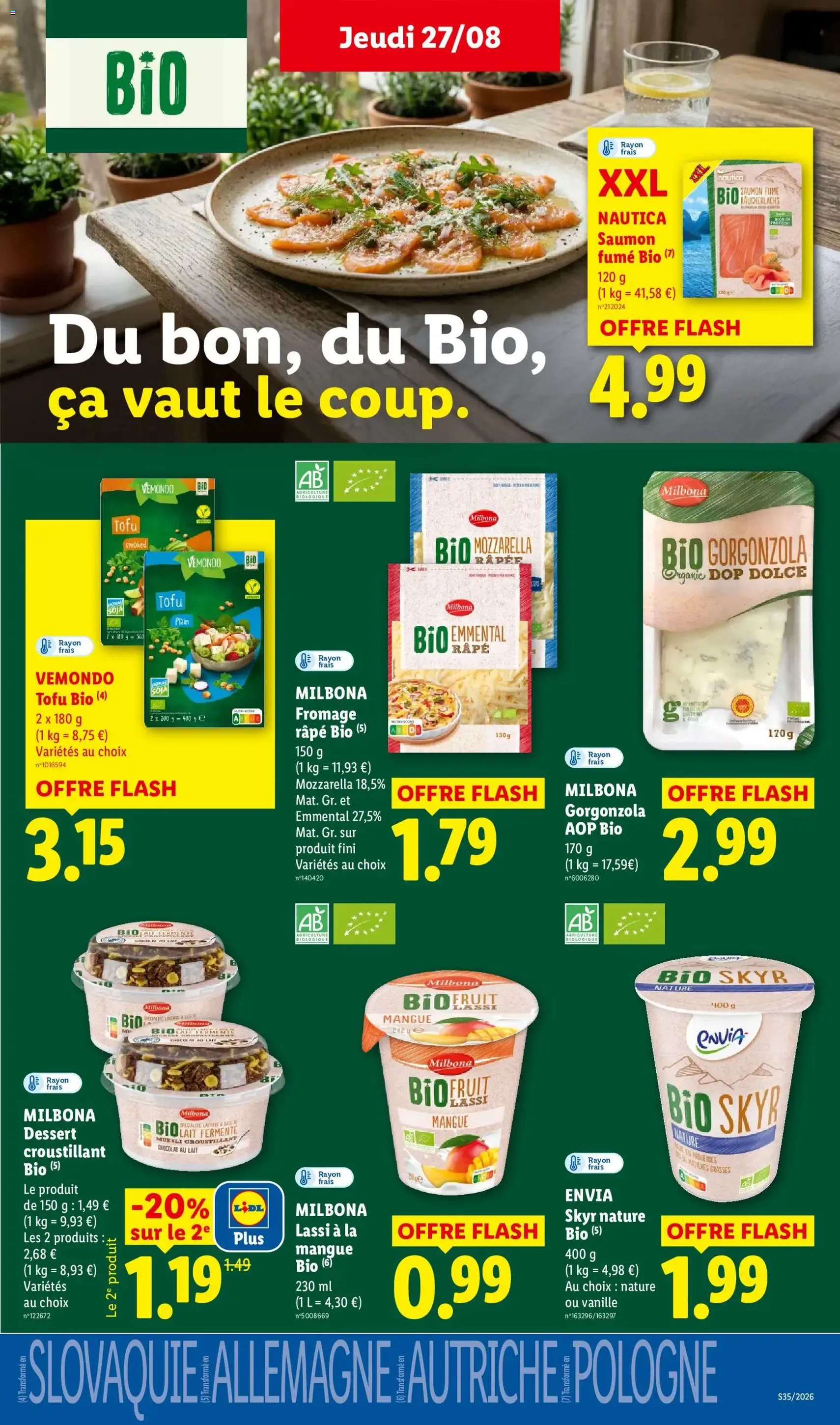 LIDL catalogue - brochure valable à partir du 27/08/2026, page 23 sur 61