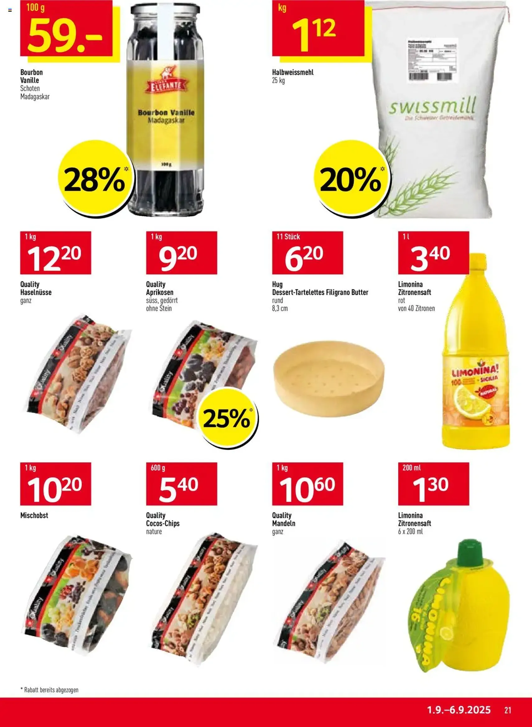 Prodega Aktionen - Gültiger Prospekt ab 01.09.2025, Seite 21 von insgesamt 40 Prodega Aktionen - Gültiger Prospekt ab 01.09.2025, Seite 21 von insgesamt 40