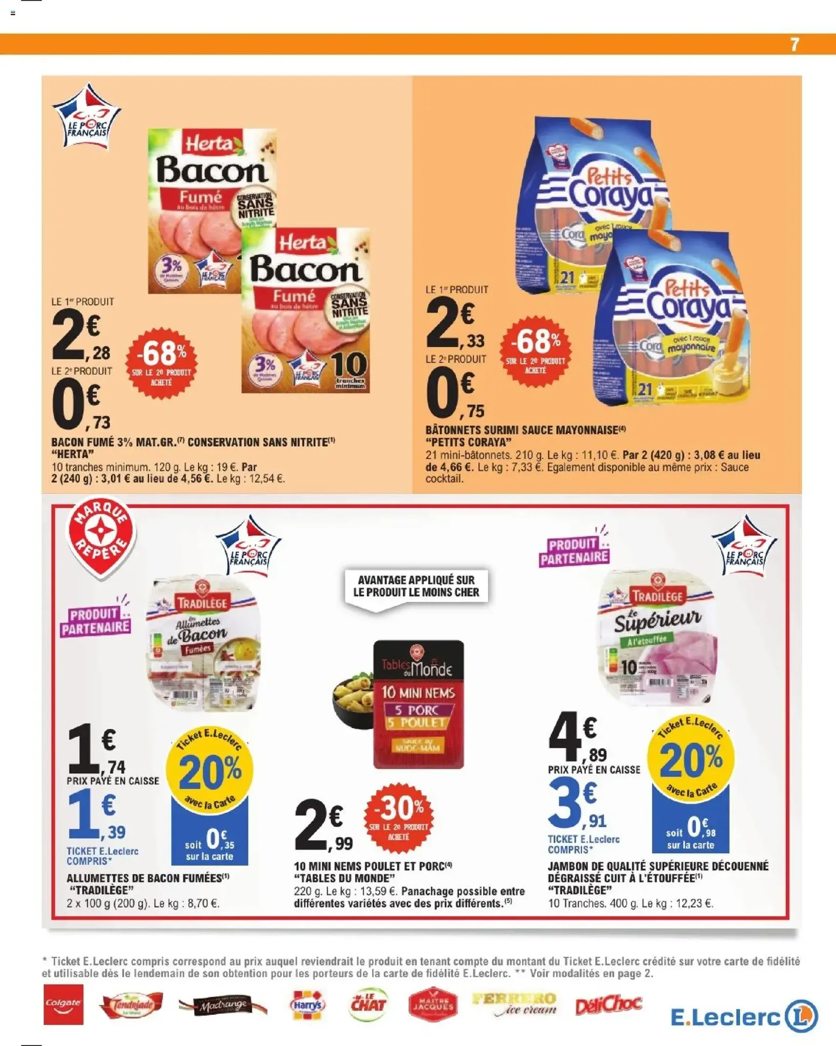 E.Leclerc catalogue - brochure valable à partir du 21/07/2026, page 7 sur 28