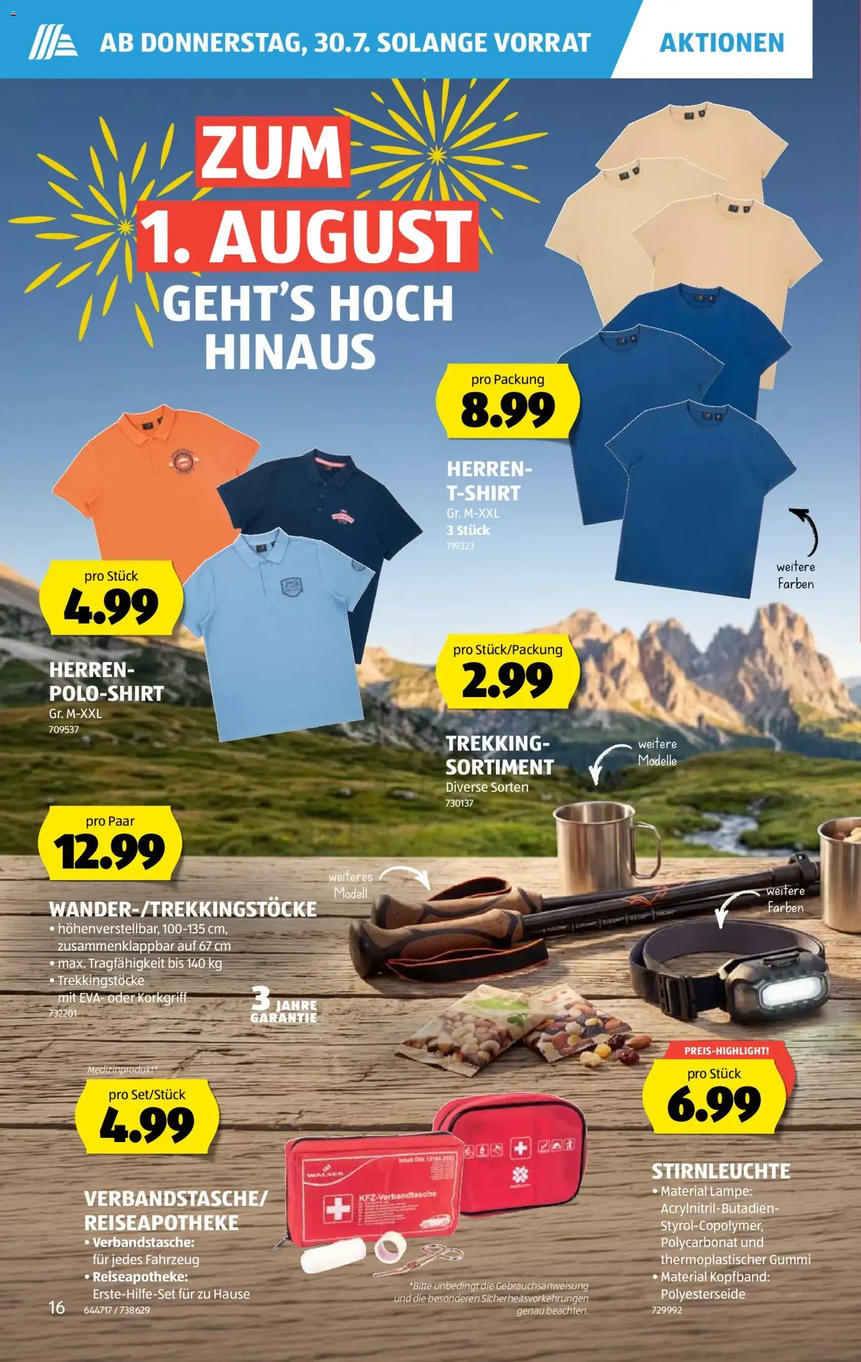 Aldi aktionen - Gültiger Prospekt ab 30.07.2026, Seite 16 von insgesamt 43