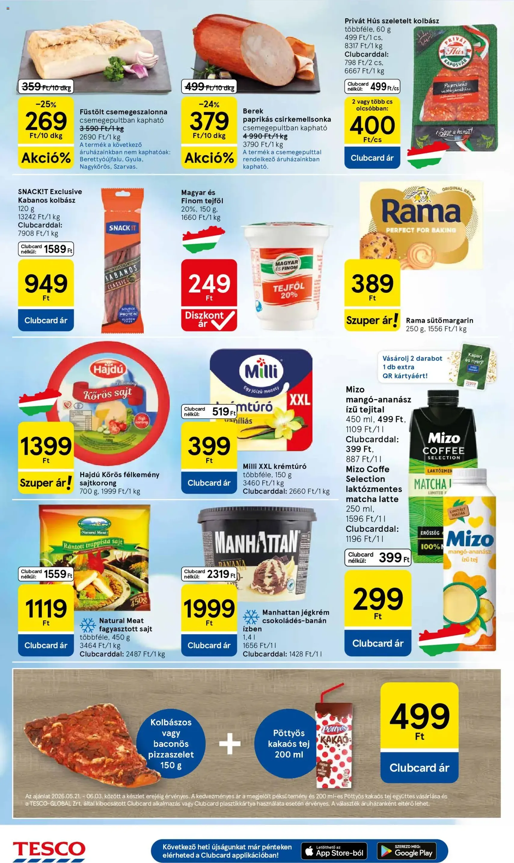 Tesco aktuális akciós újság - 2026.05.28. érvényes szórólap 4 oldal 32 oldalból