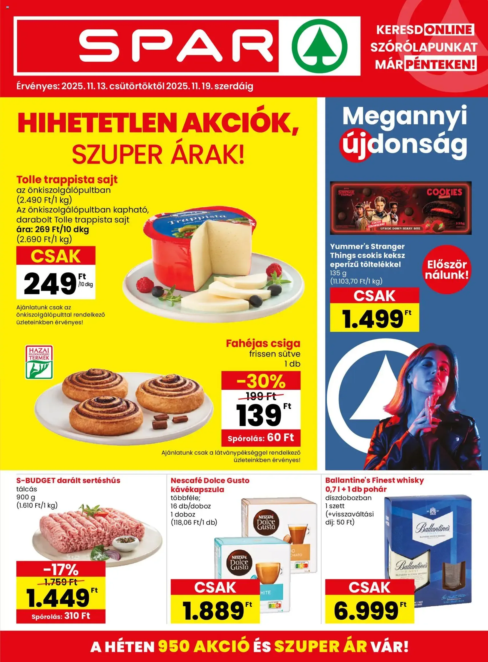 Spar Black Friday - 2025.11.13. érvényes szórólap 1 oldal 20 oldalból